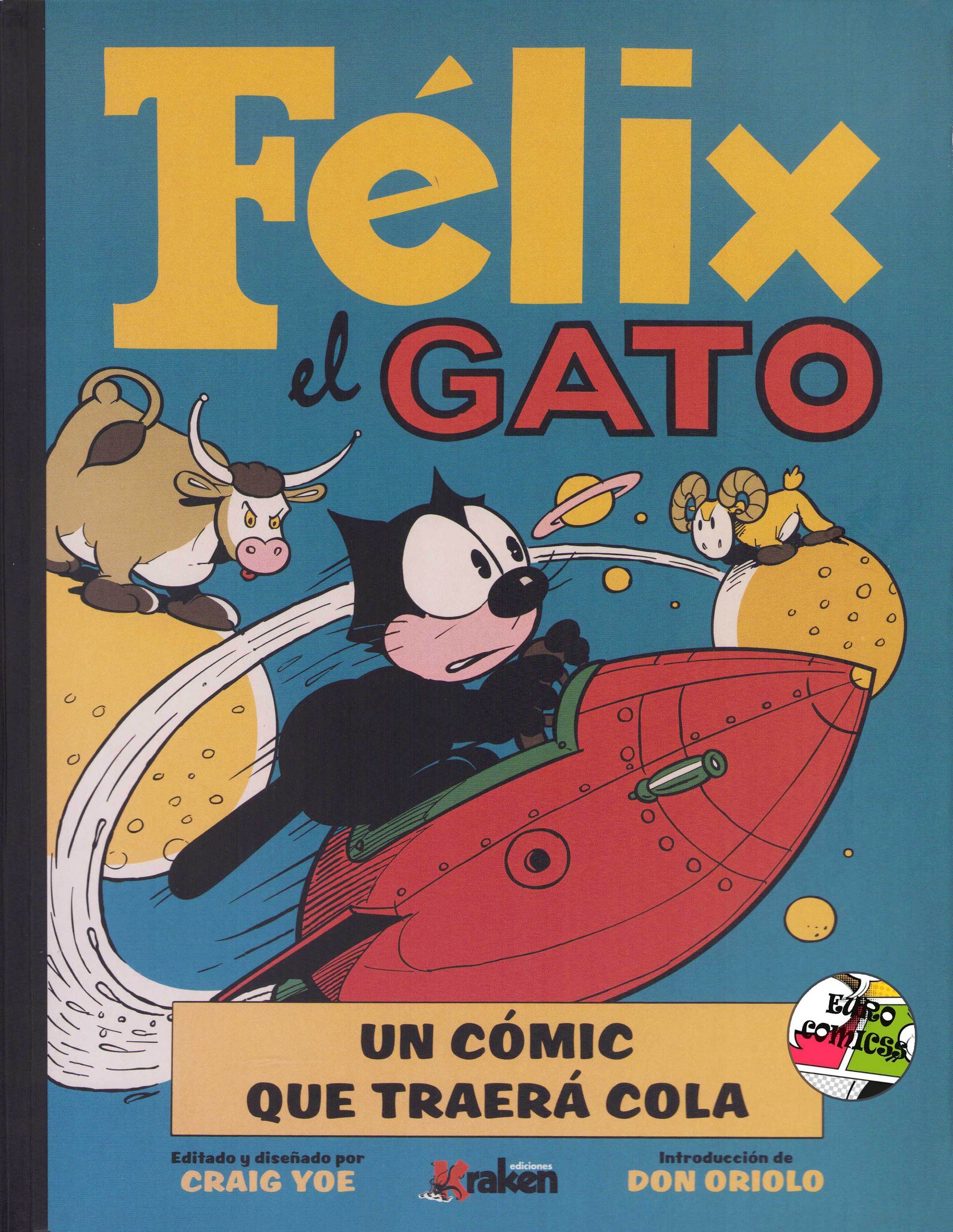 Portada ampliada de Félix el GATO