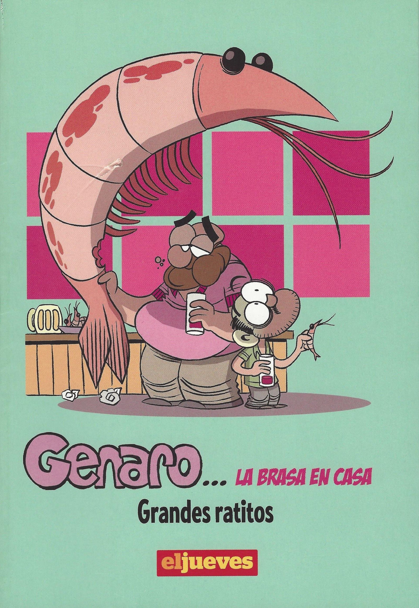 Portada ampliada de Geraro... La brasa en casa