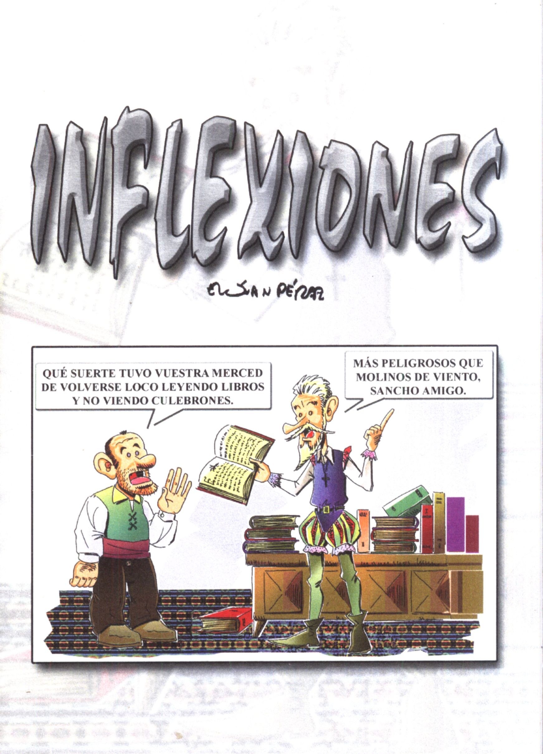 Portada ampliada de INFLLEXIONES