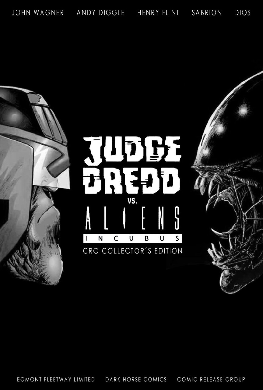 Portada ampliada de JUDGE DREDD vs. ALIENS INCUBUS