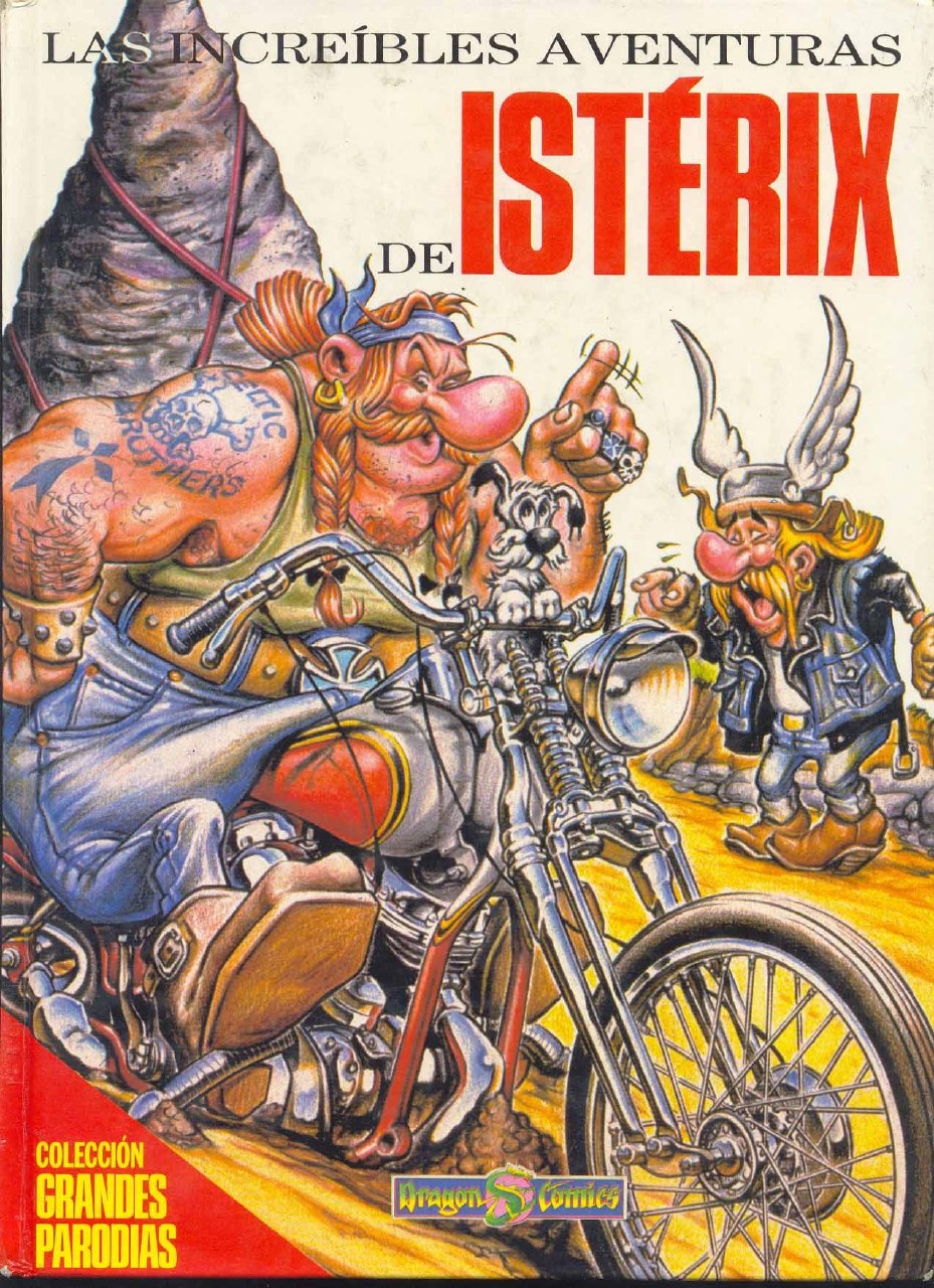 Portada ampliada de Las increibles aventuras de Isterix (por cilurnigo)