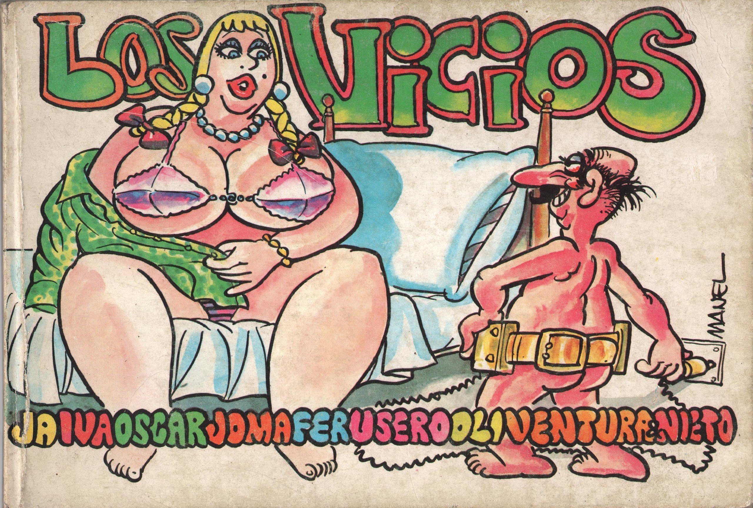 Portada ampliada de Los vicios - Varios autores (Col. Papus 02) (JAOA-ARC)