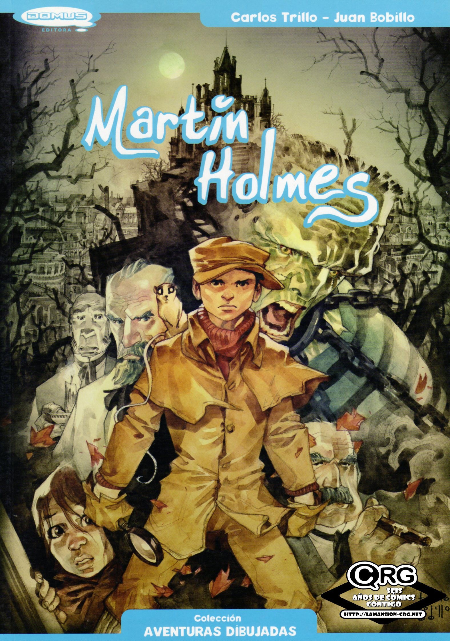 Portada ampliada de Martin Holmes (Por Gabylibros)