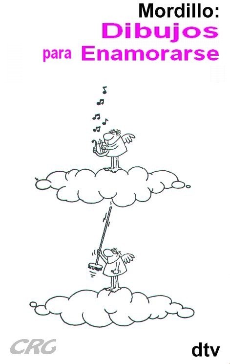 Portada ampliada de Mordillo, Dibujos para enamorarse (Cartoons Zum Verlieben-1977) (CRG)