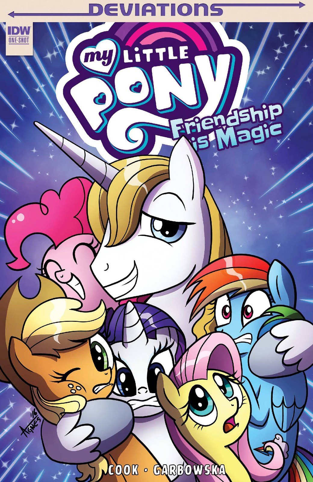 Portada ampliada de My Little Pony - Deviations