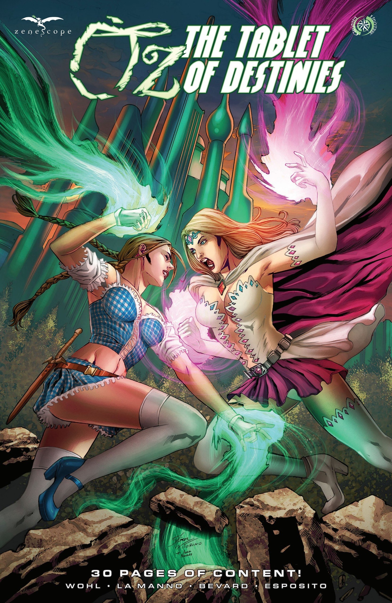 Portada ampliada de Oz - The Tablet of Destinies (2025) (ntellez