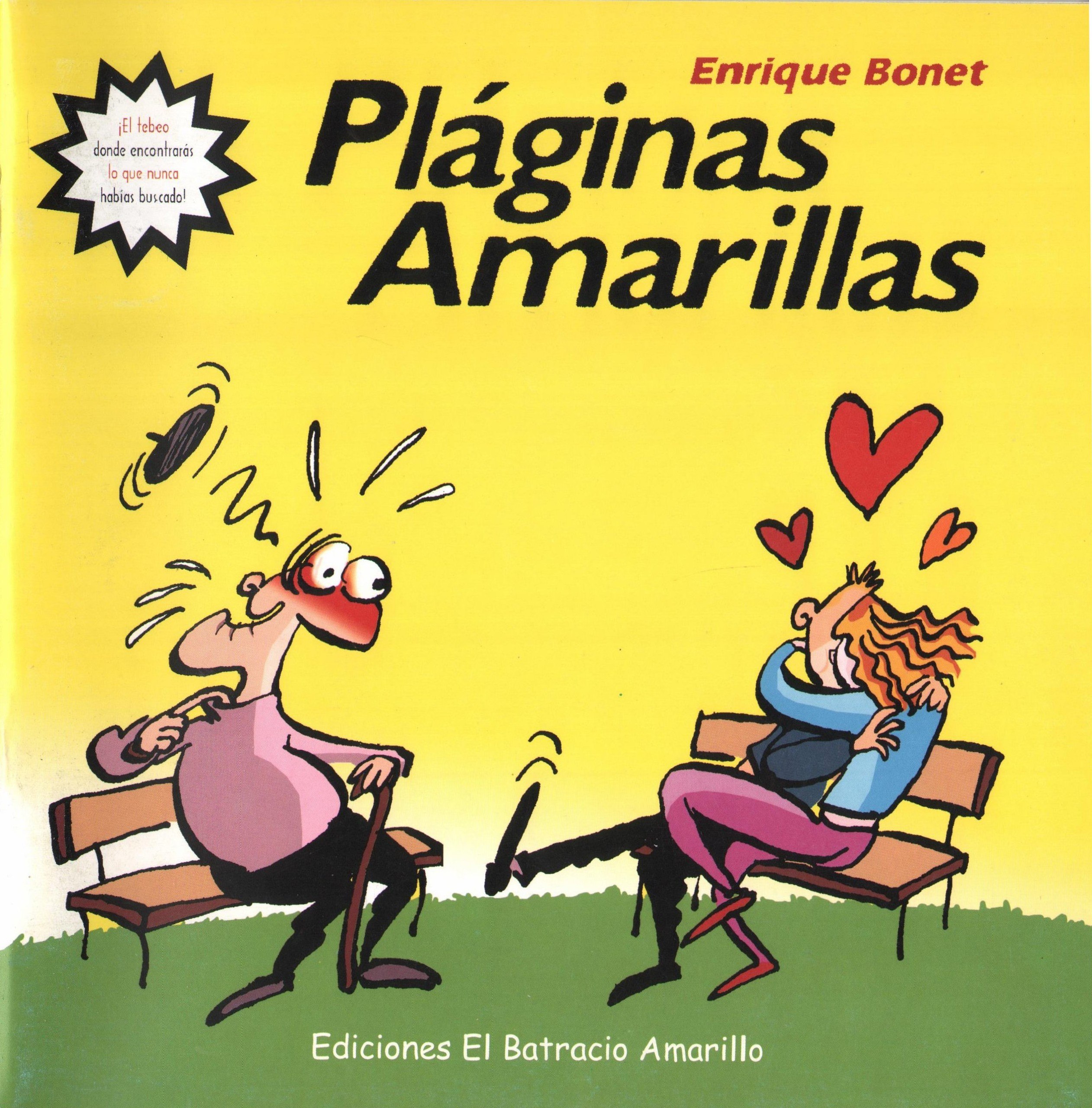 Portada ampliada de Pláginas Amarillas