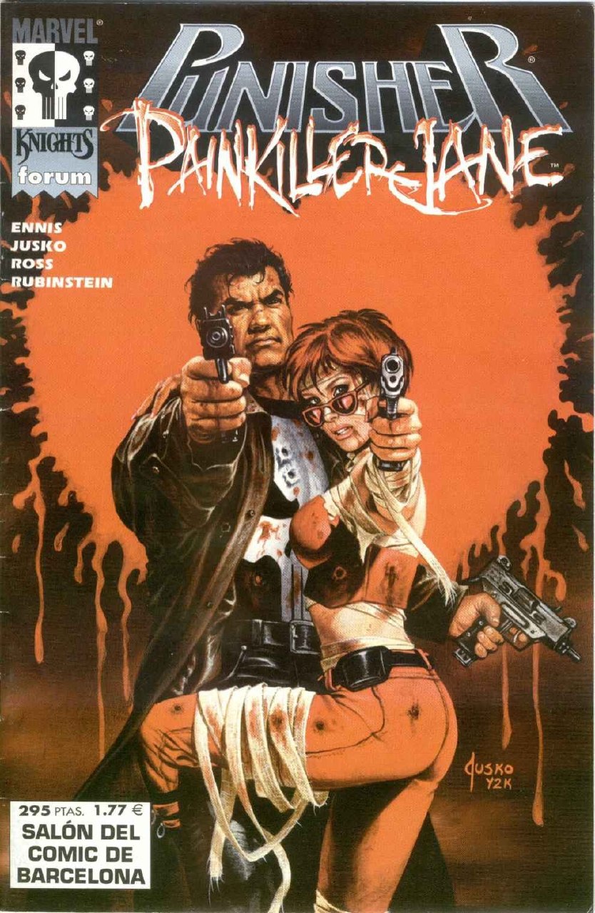 Portada ampliada de Punisher Painkiller Jane