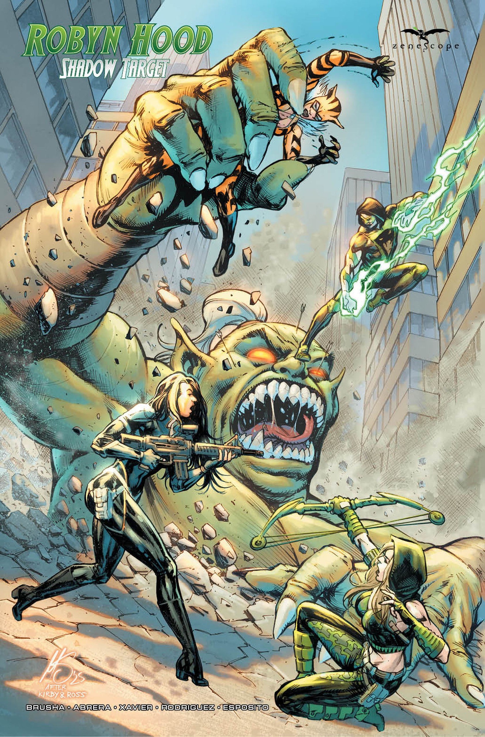 Portada ampliada de Shadow Target