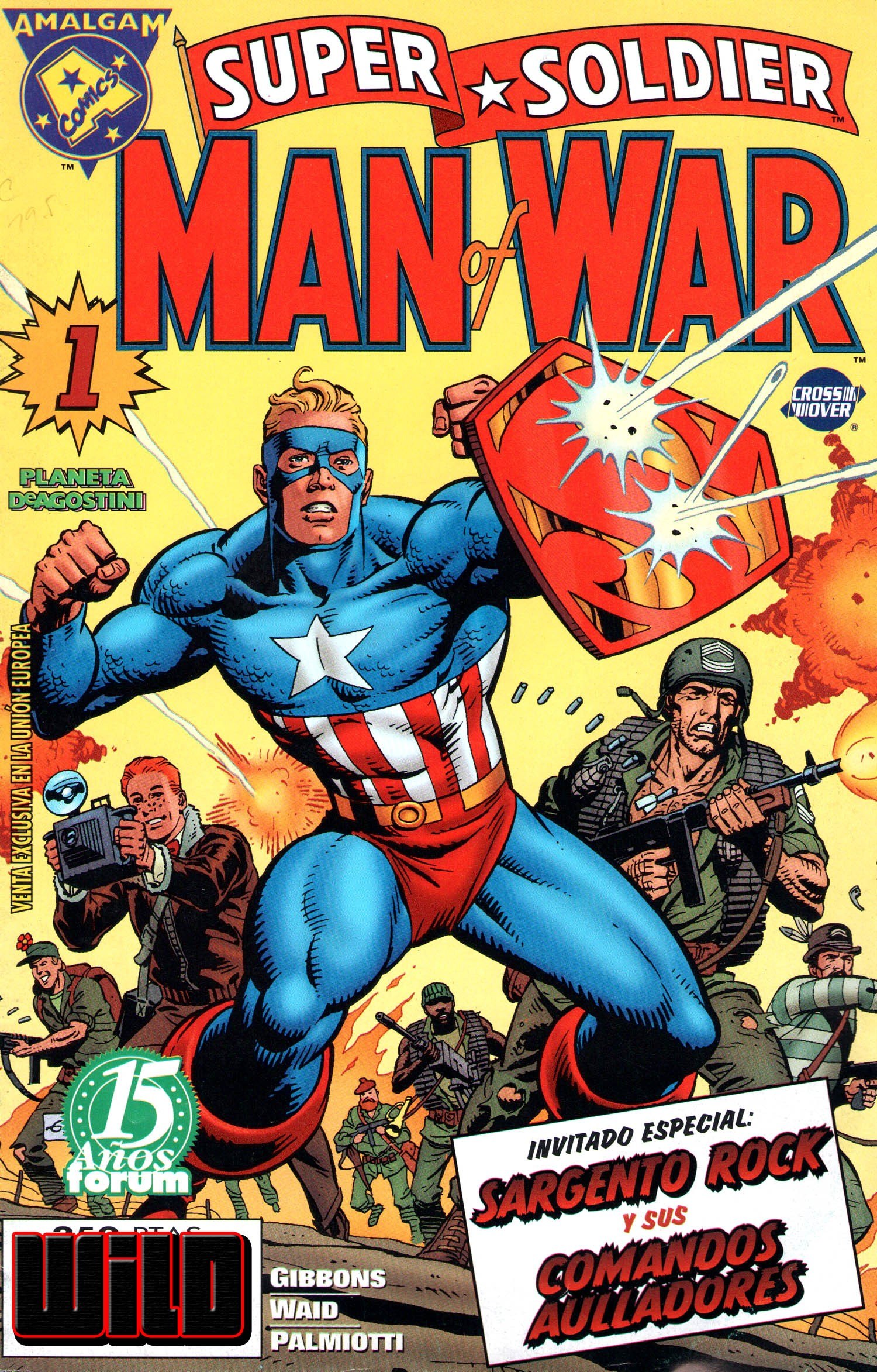 Portada ampliada de Super Soldier Man of War