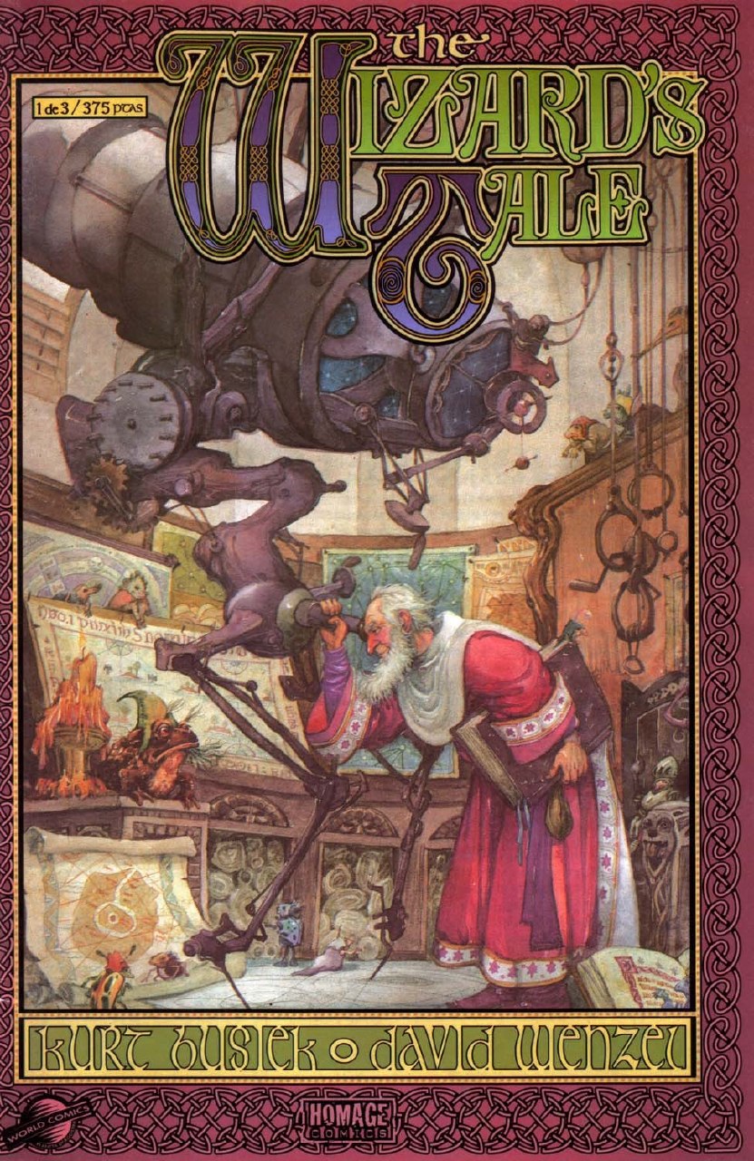 Portada ampliada de the WIZARD'S TALE