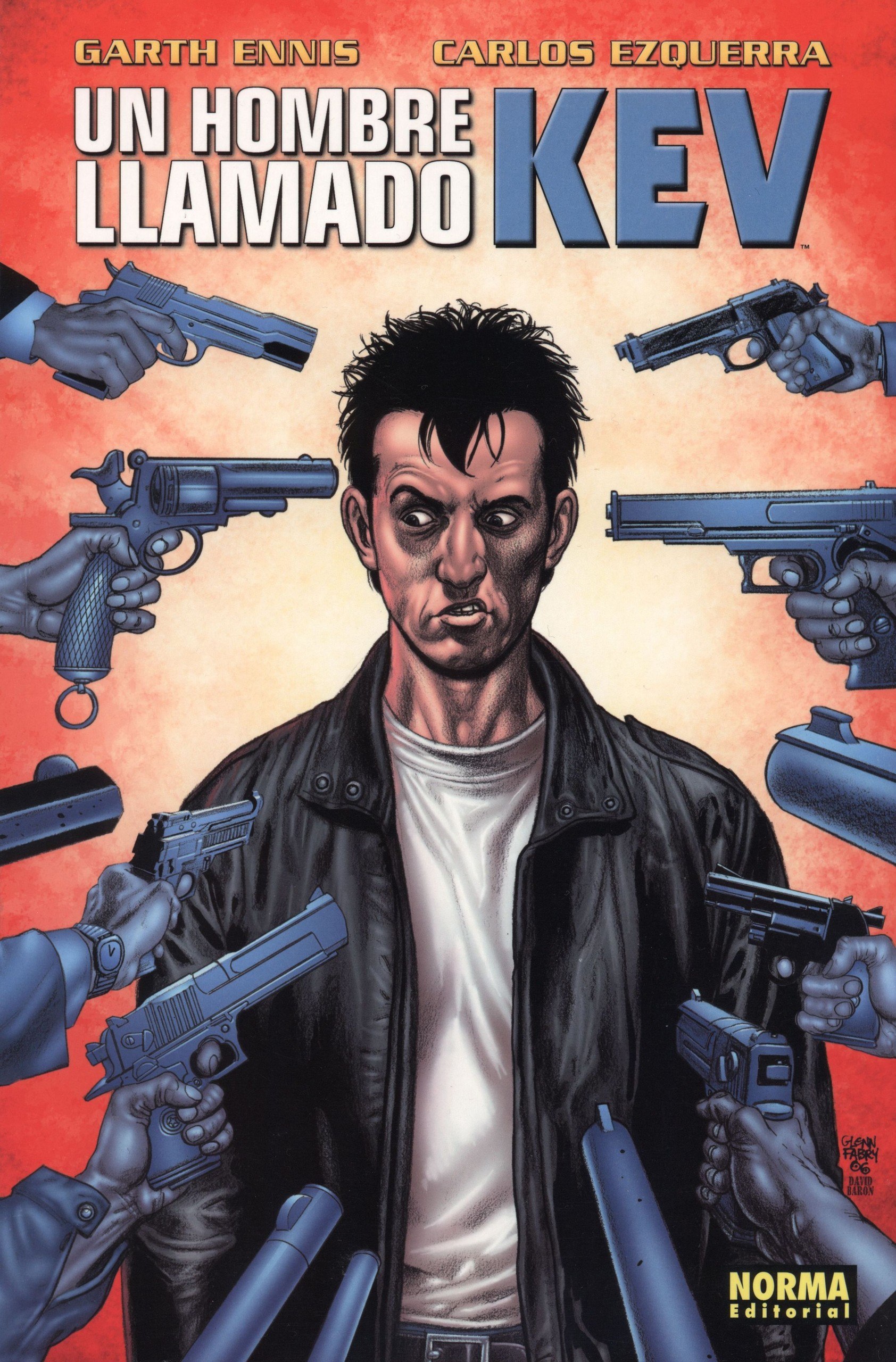 Portada ampliada de UN HOMBRE LLAMADO KEV