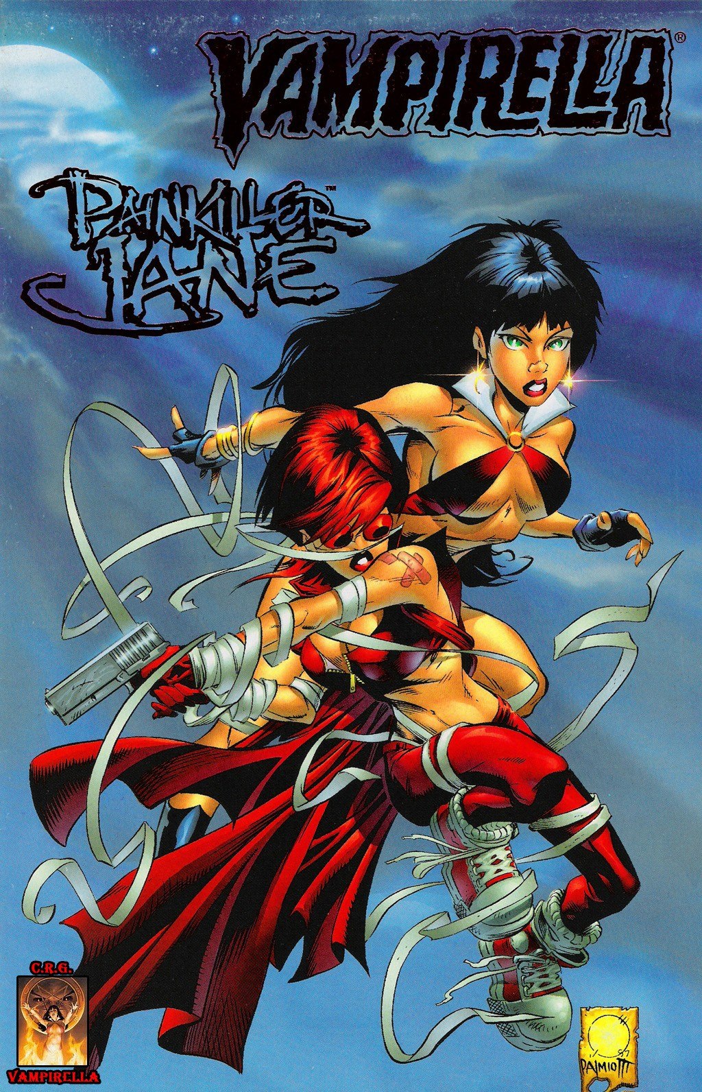 Portada ampliada de Vampirella