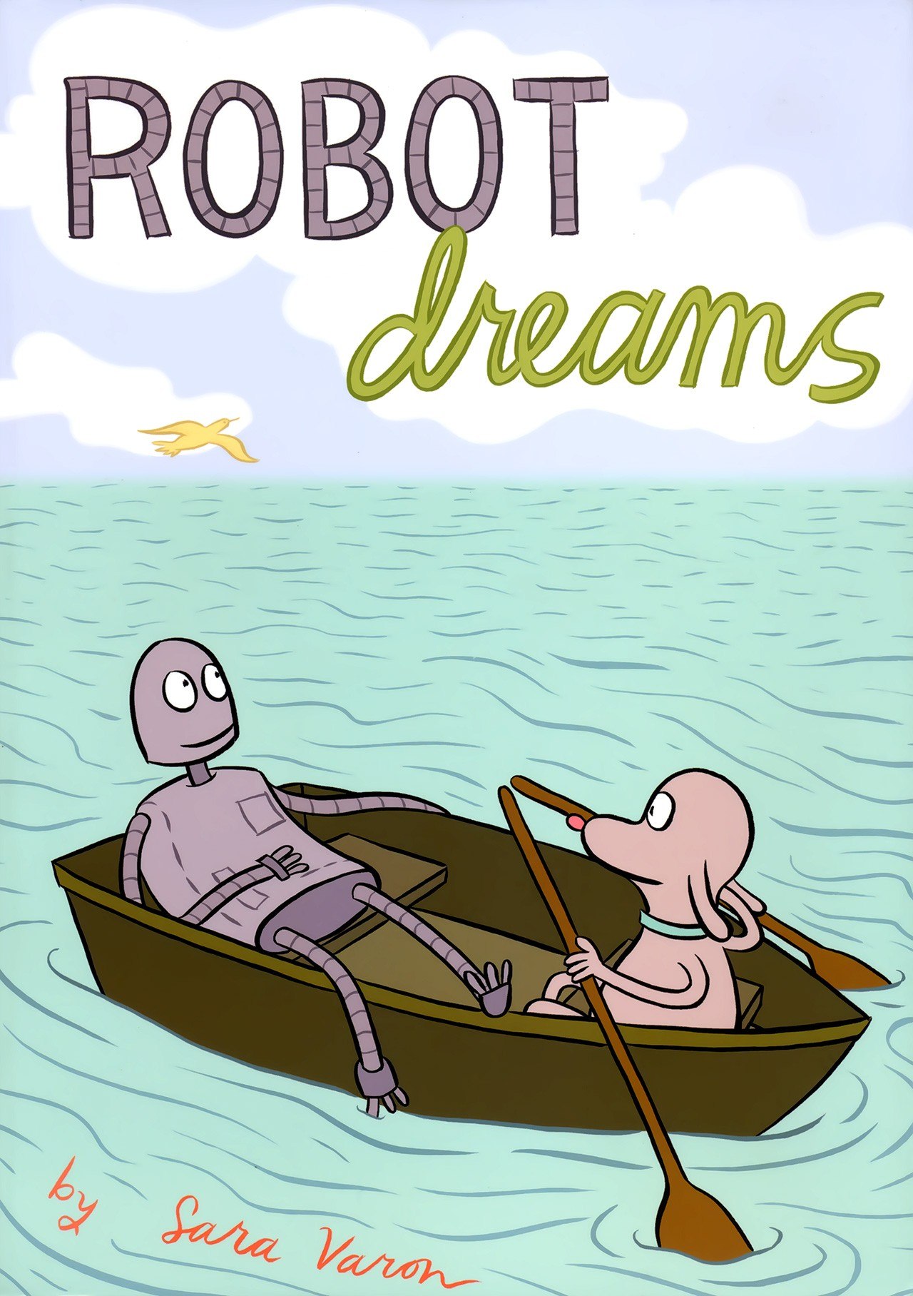 Portada ampliada de Robot Dreams