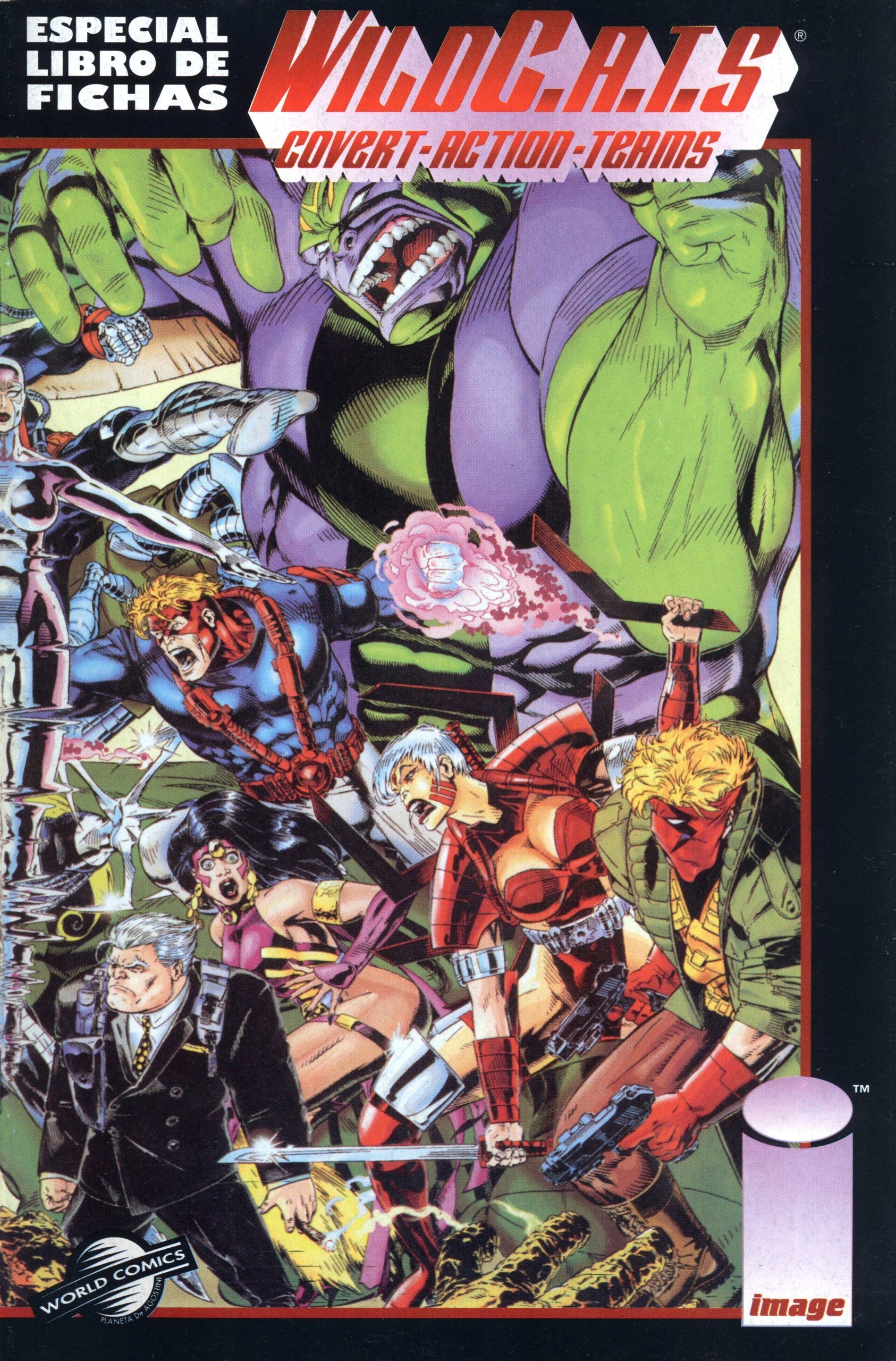 Portada ampliada de WILDC.A.T.S. COVERT-ACTION-TEAMS