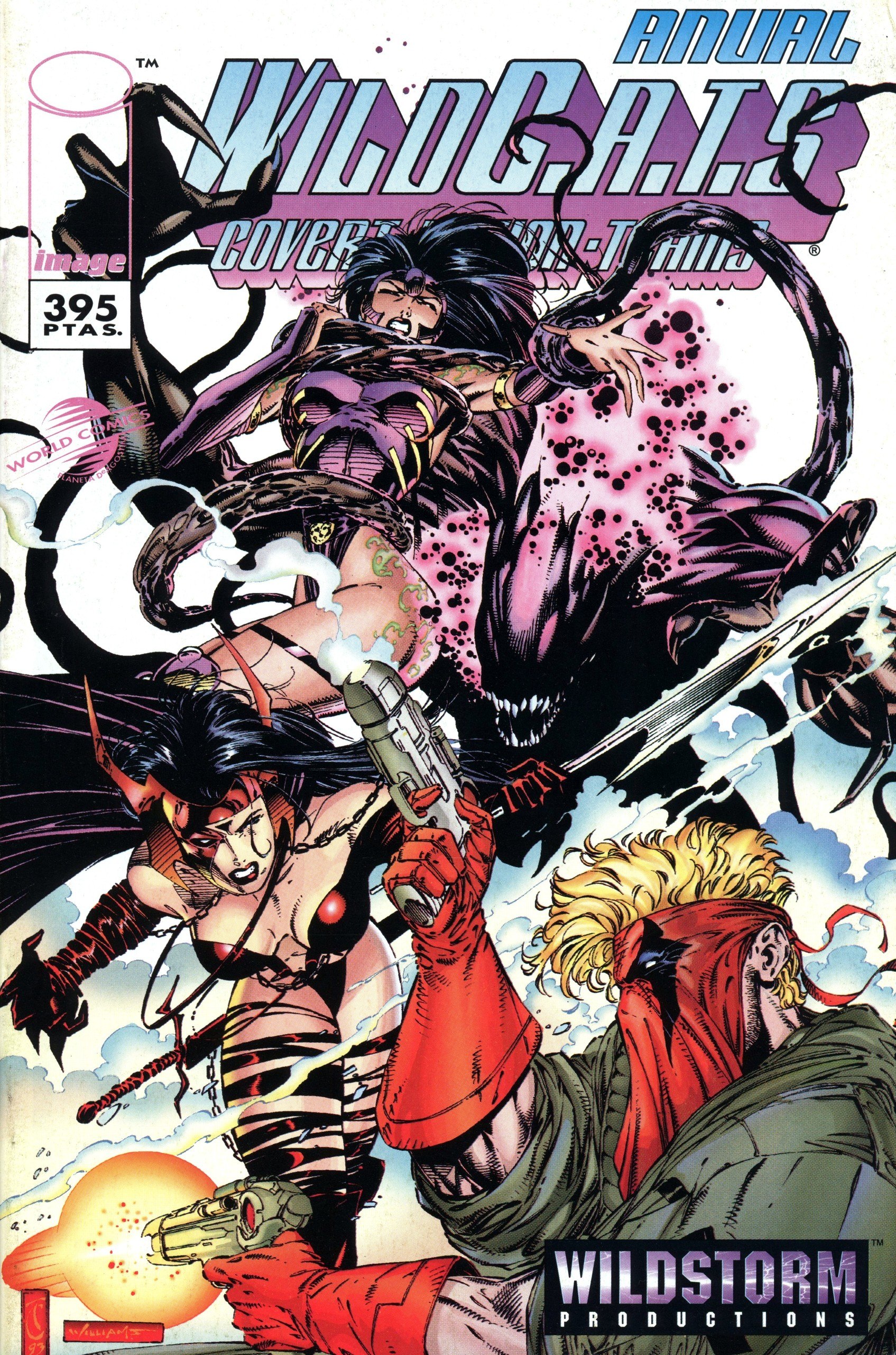 Portada ampliada de WILD C.A.T.S ANNUAL