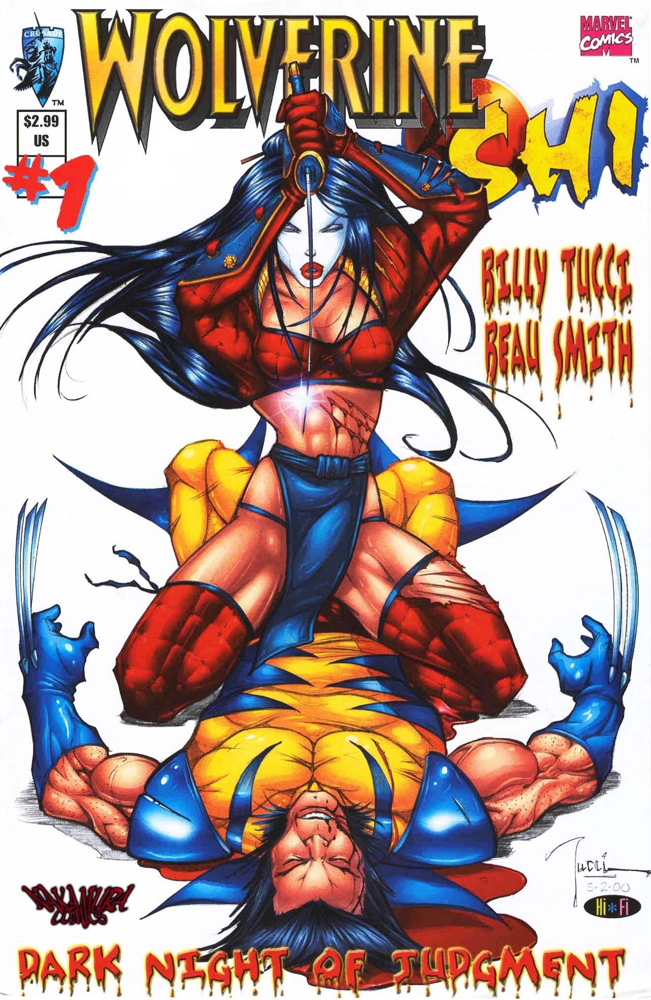 Portada ampliada de Wolverine Shi