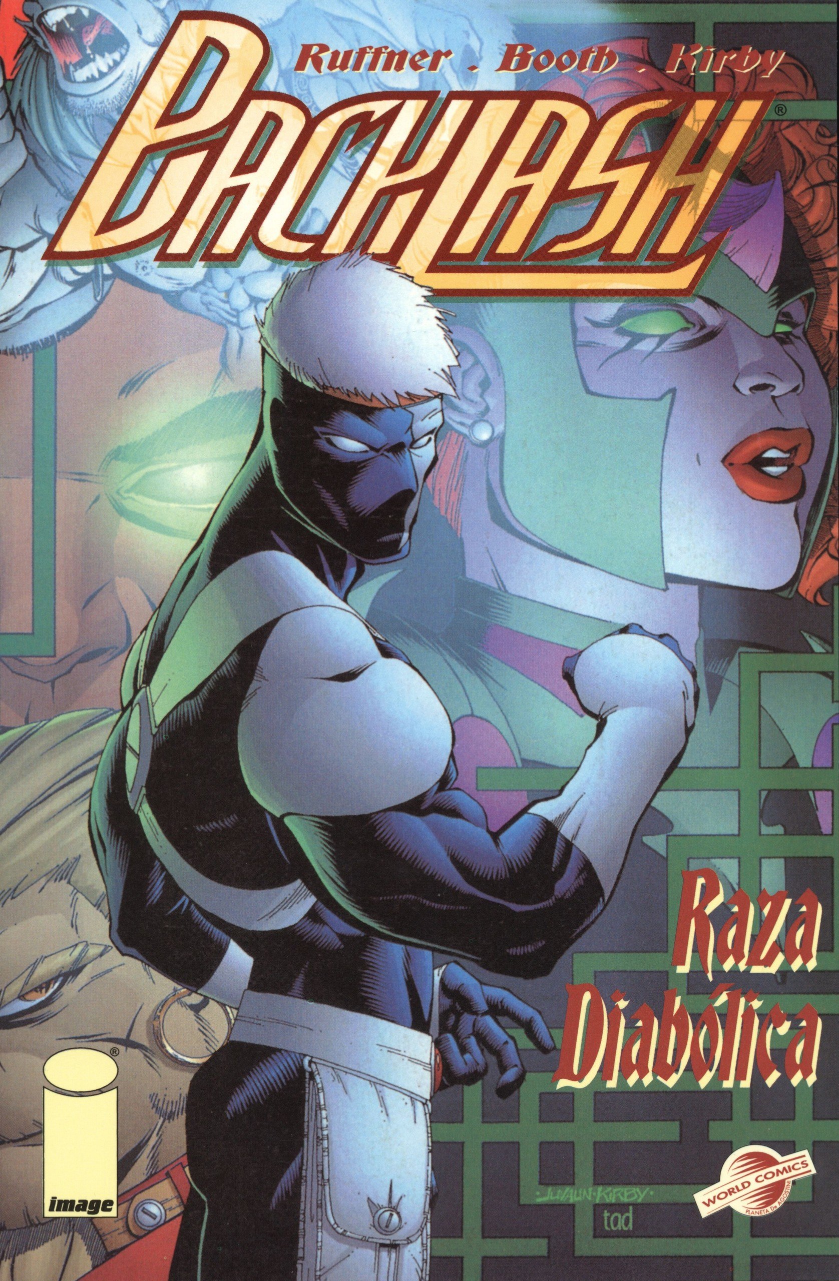 Portada ampliada de Backlash: Raza Diabolica