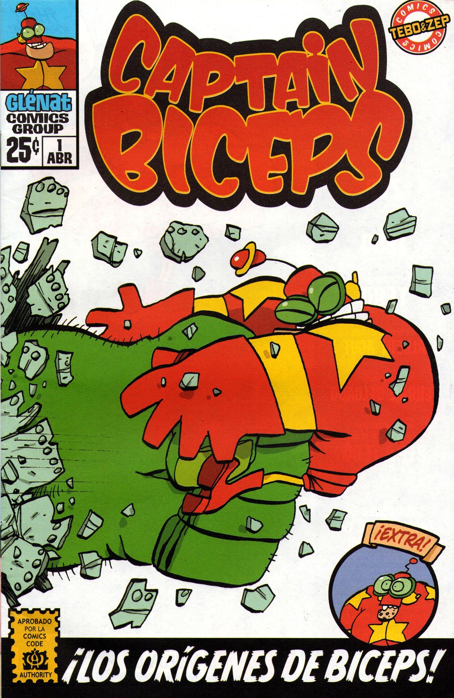 Portada ampliada de CAPTAIN BICEPS