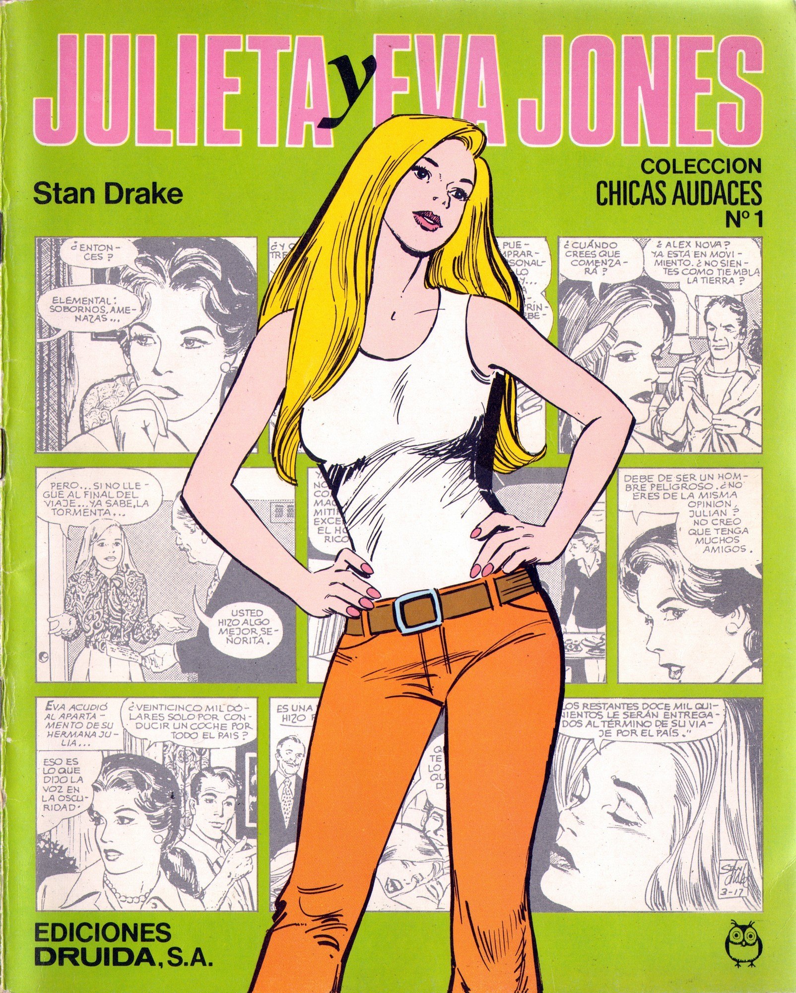 Portada ampliada de JULIETA y EVA JONES
