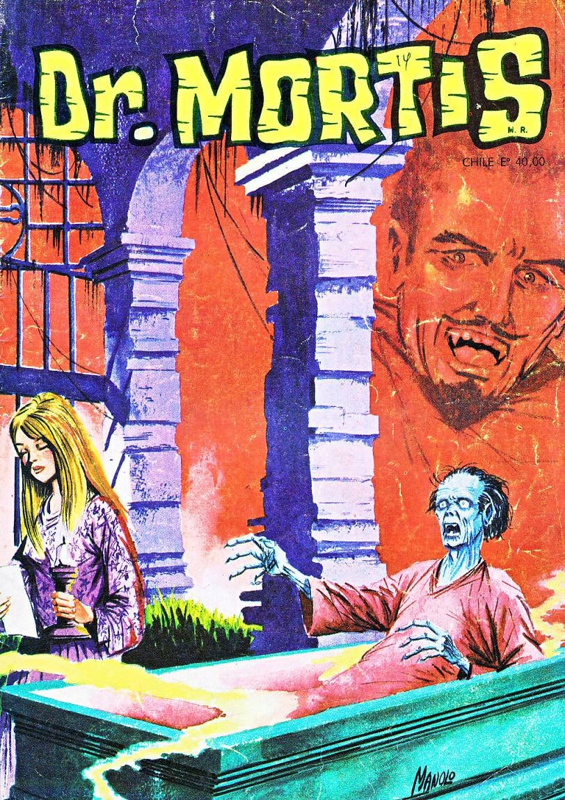 Portada ampliada de Dr. Mortis