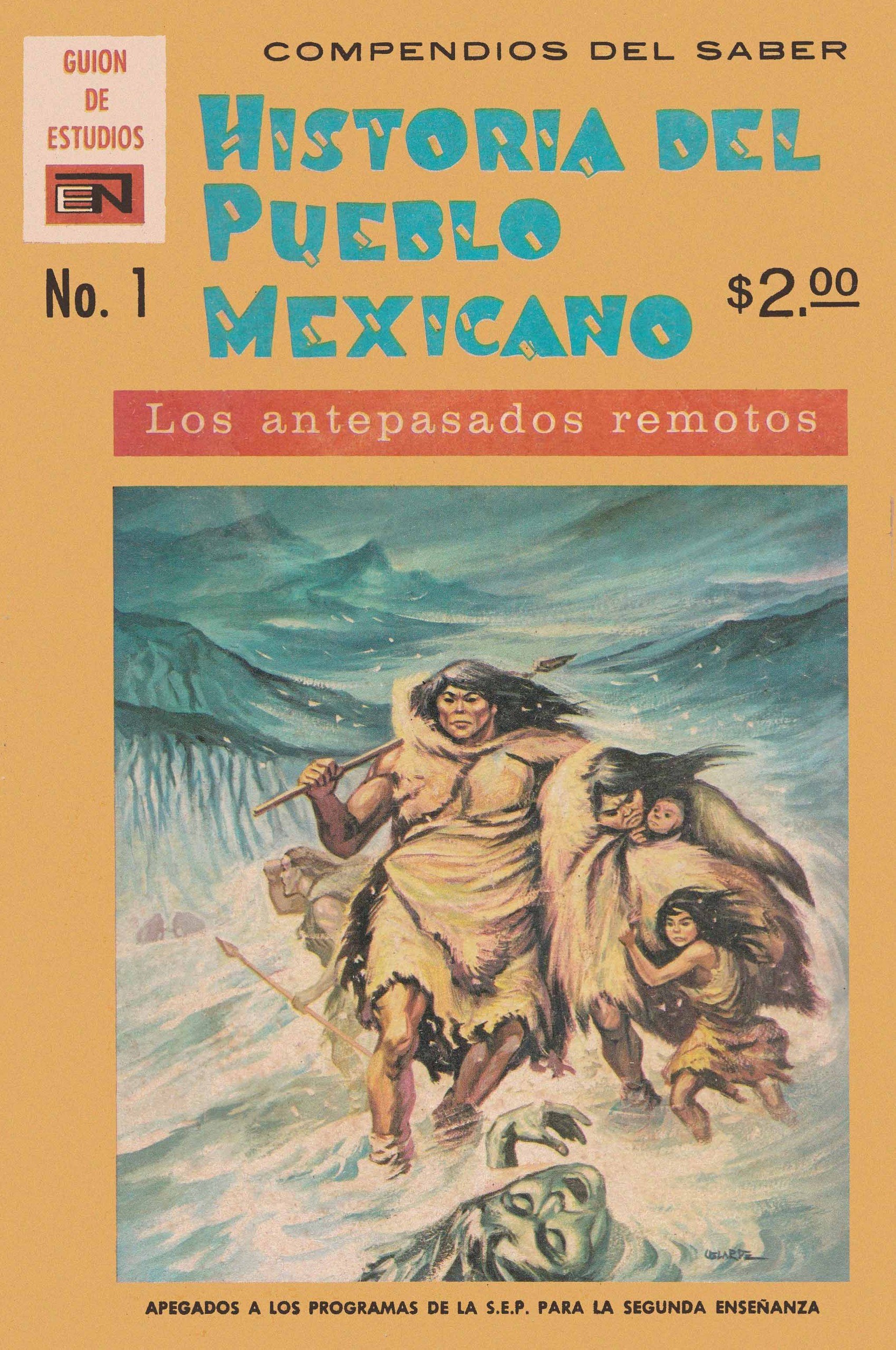Portada ampliada de Historia del pueblo mexicano