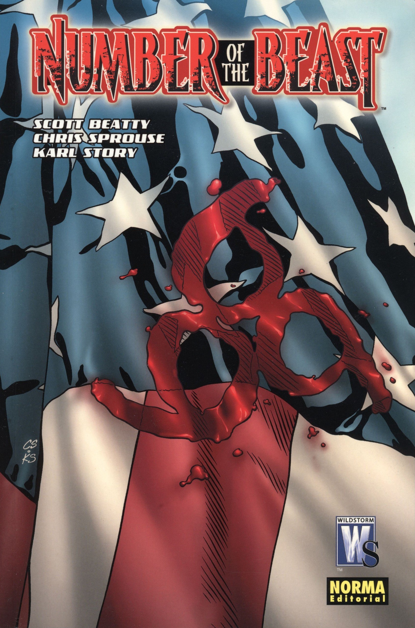 Portada ampliada de Number of the Beast