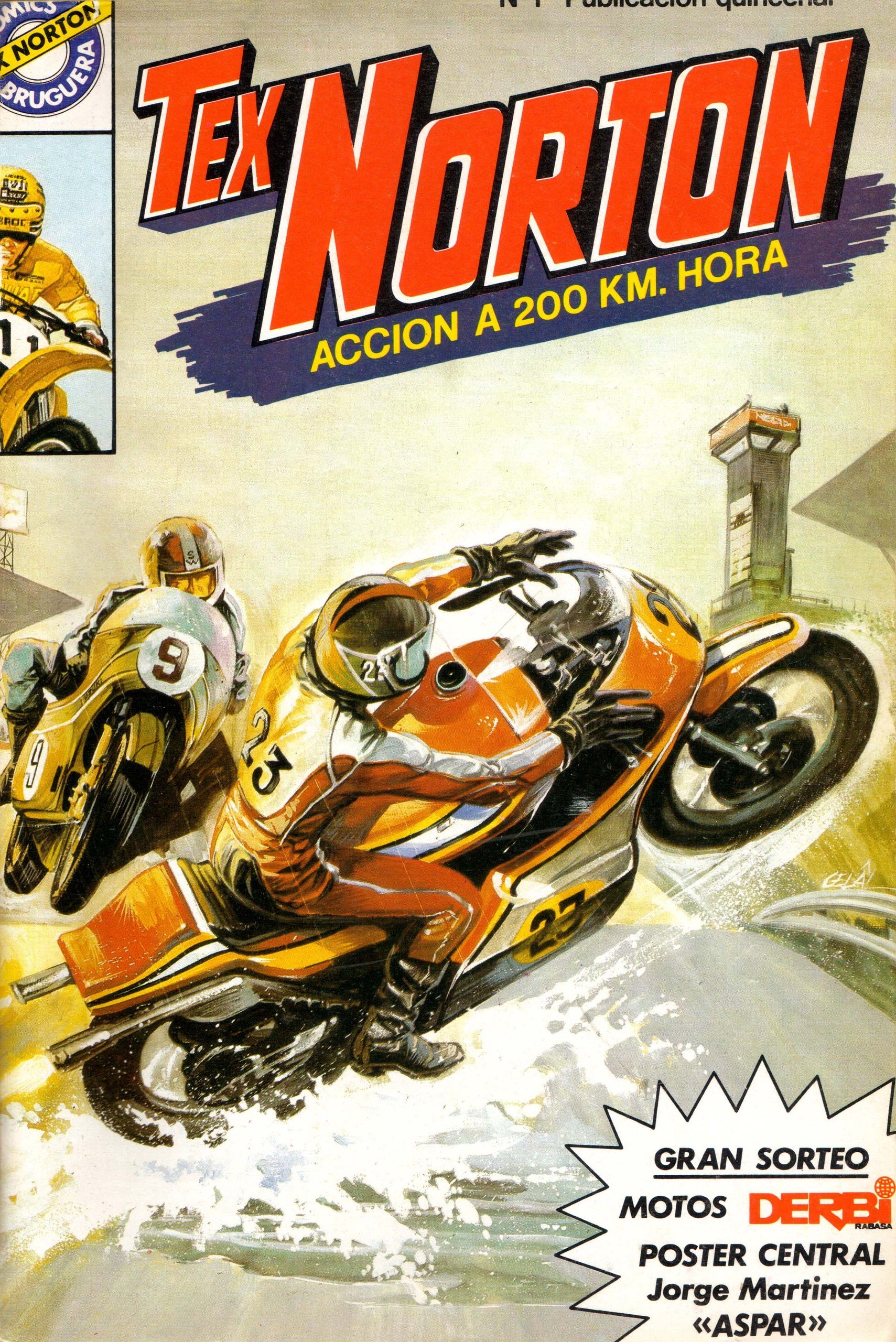 Portada ampliada de Tex Norton