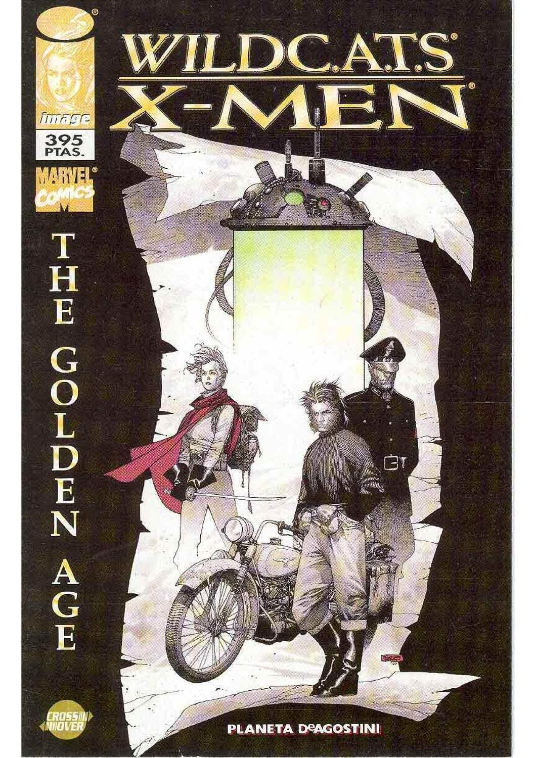 Portada ampliada de WILDCATS X-MEN THE GOLDEN AGE