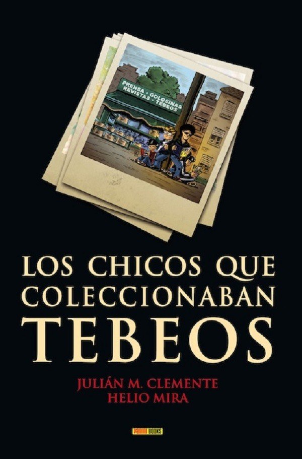Portada ampliada de Los chicos que coleccionaban tebeos