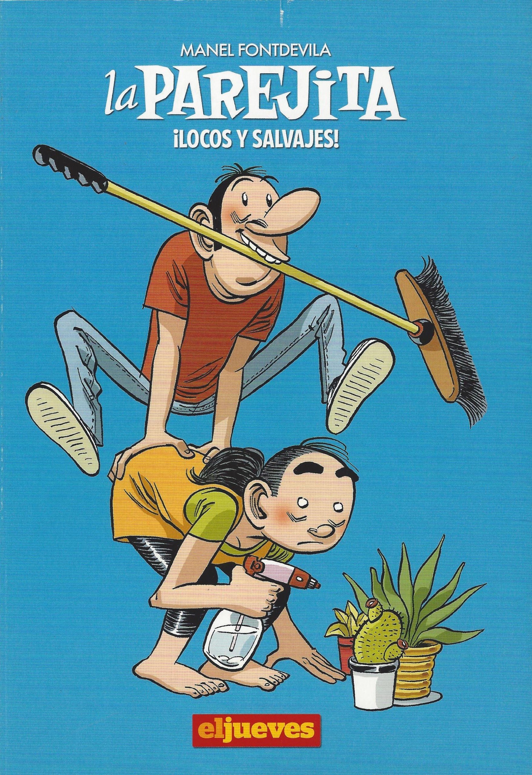 Portada ampliada de la PAREJITA ¡LOCOS Y SALVAJES!
