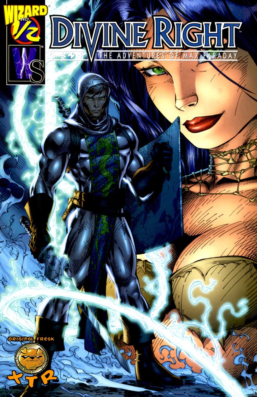 Portada ampliada de Divine Right: The Adventures of Max Paraday