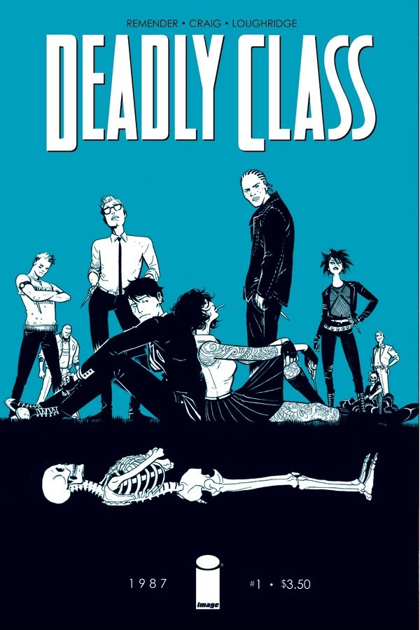 Portada ampliada de Deadly Class