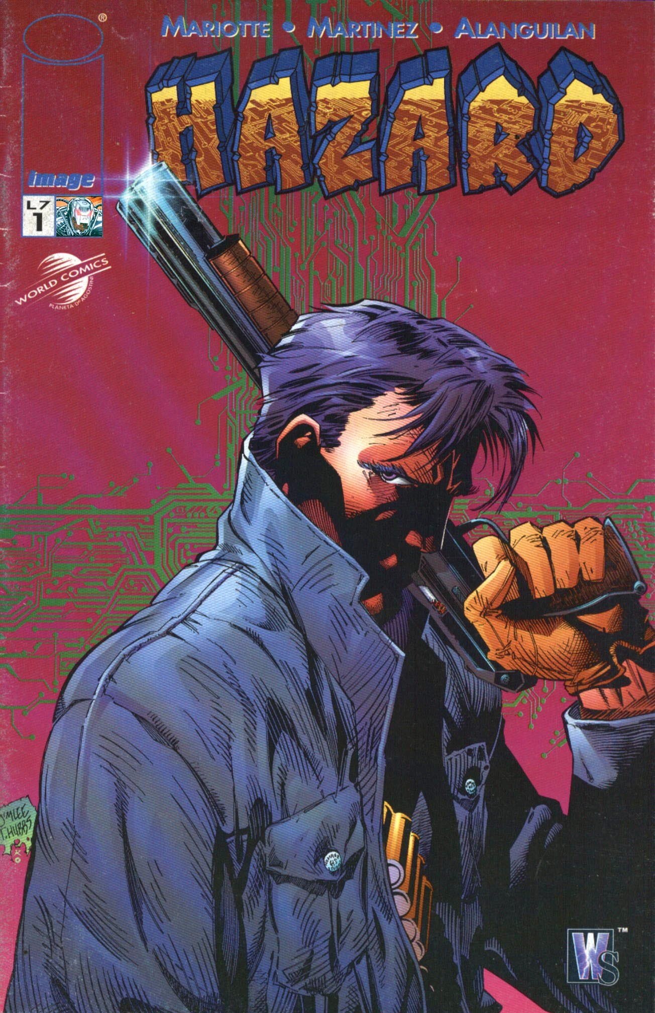 Portada ampliada de HAZARD