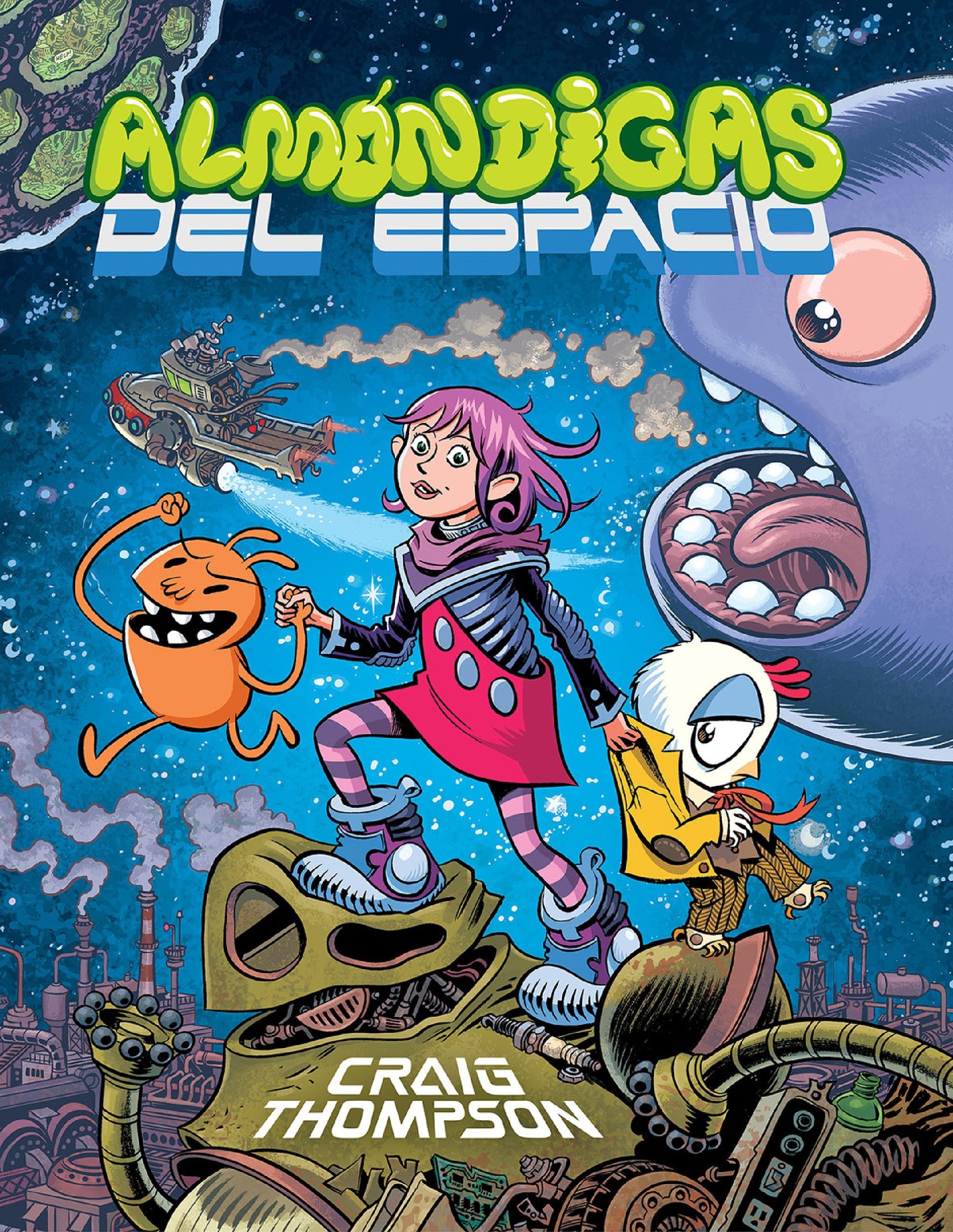 Portada ampliada de Almóndigas del espacio