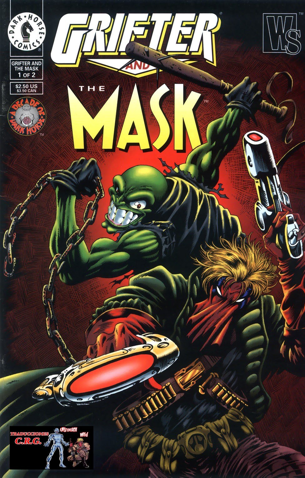 Portada ampliada de Grifter and the Mask