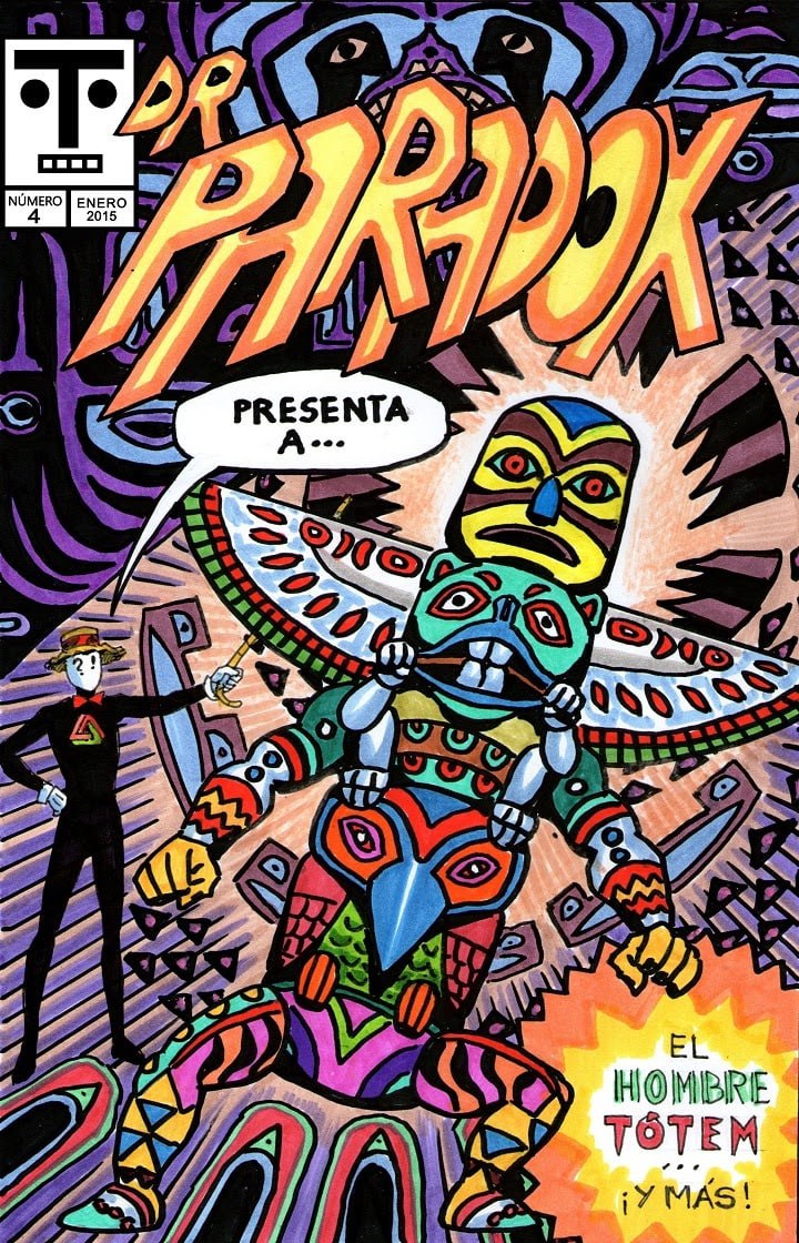 Portada ampliada de Dr Paradox