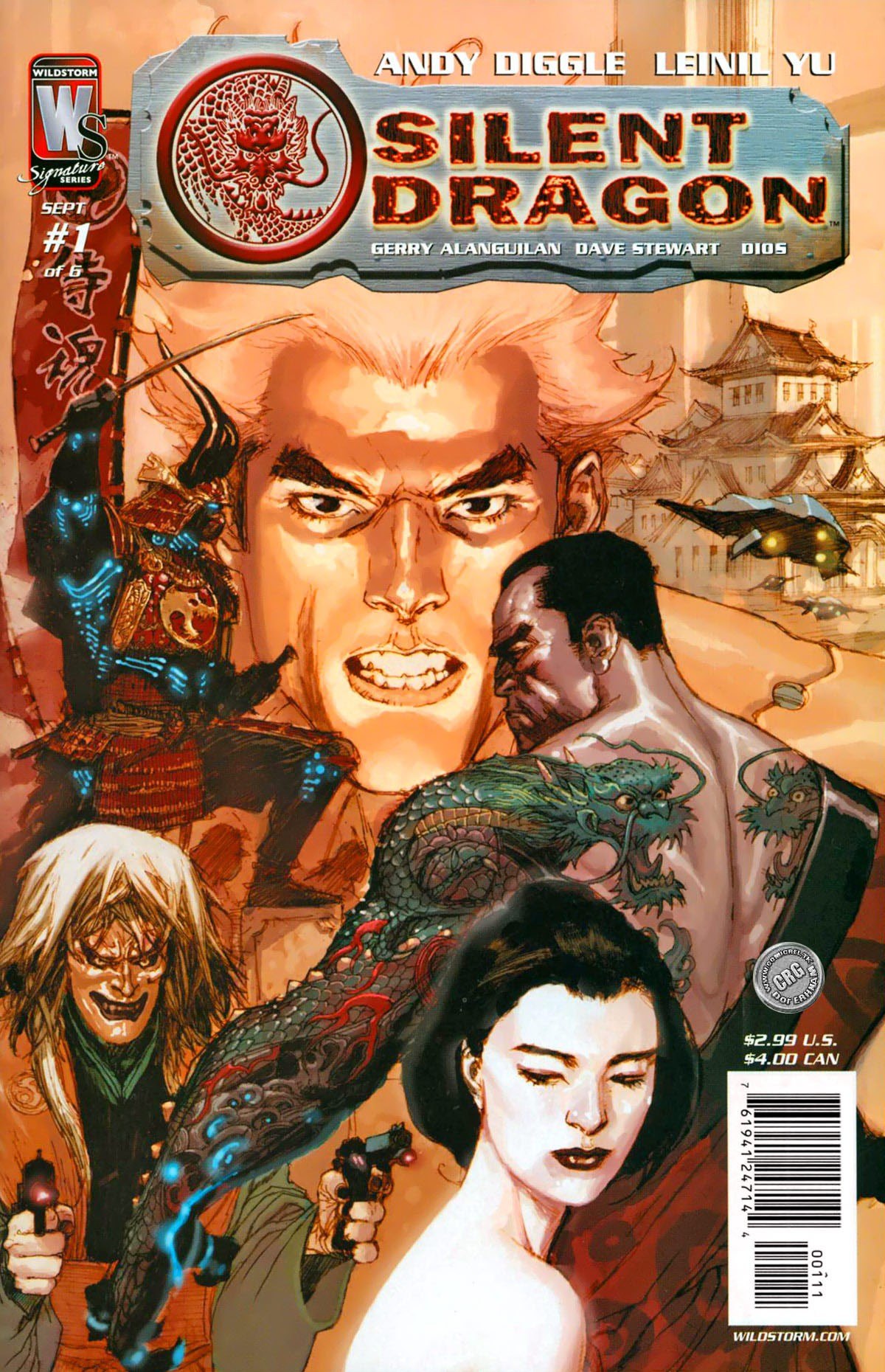 Portada ampliada de SILENT DRAGON