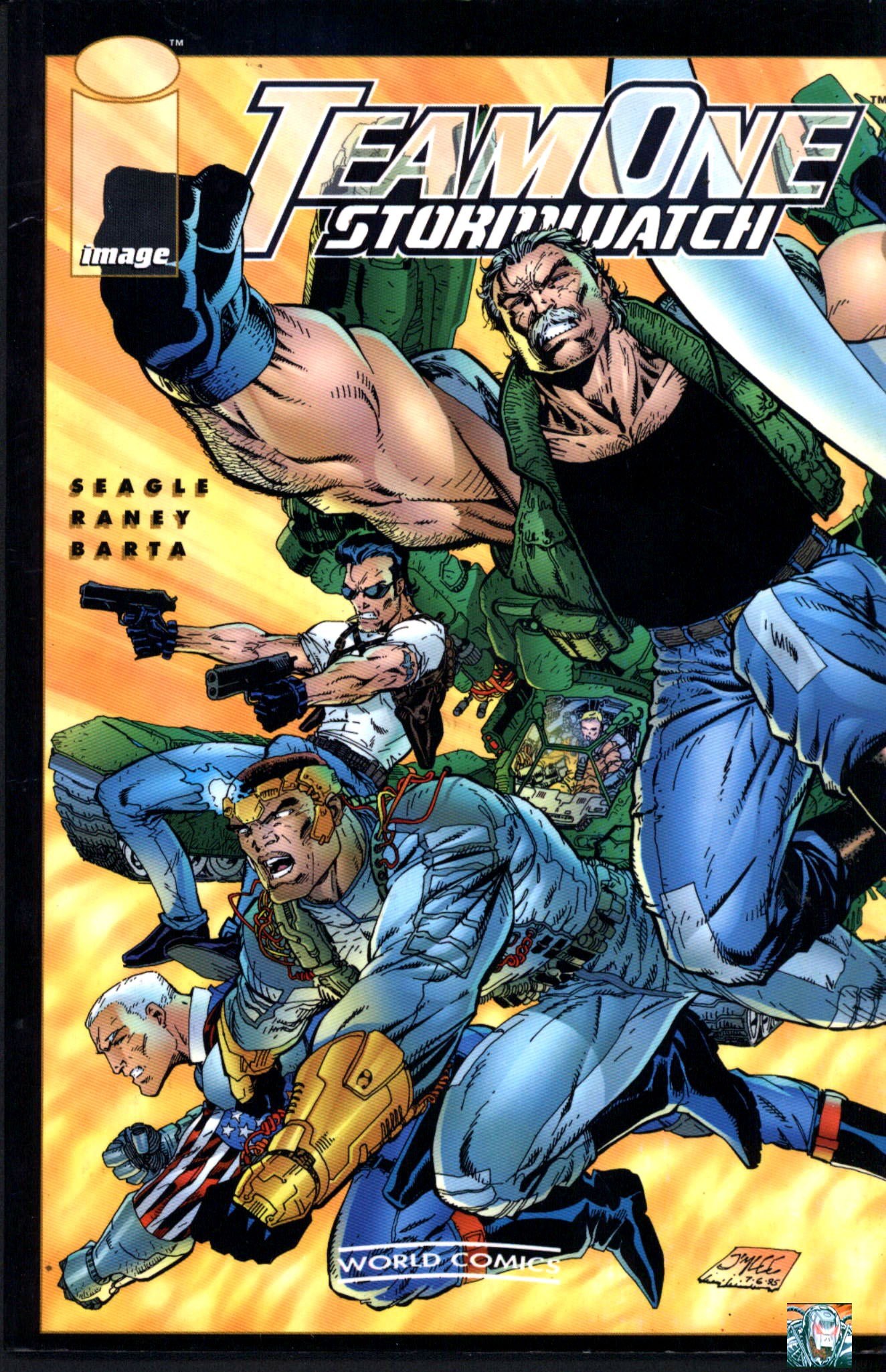 Portada ampliada de Team One: Stormwatch