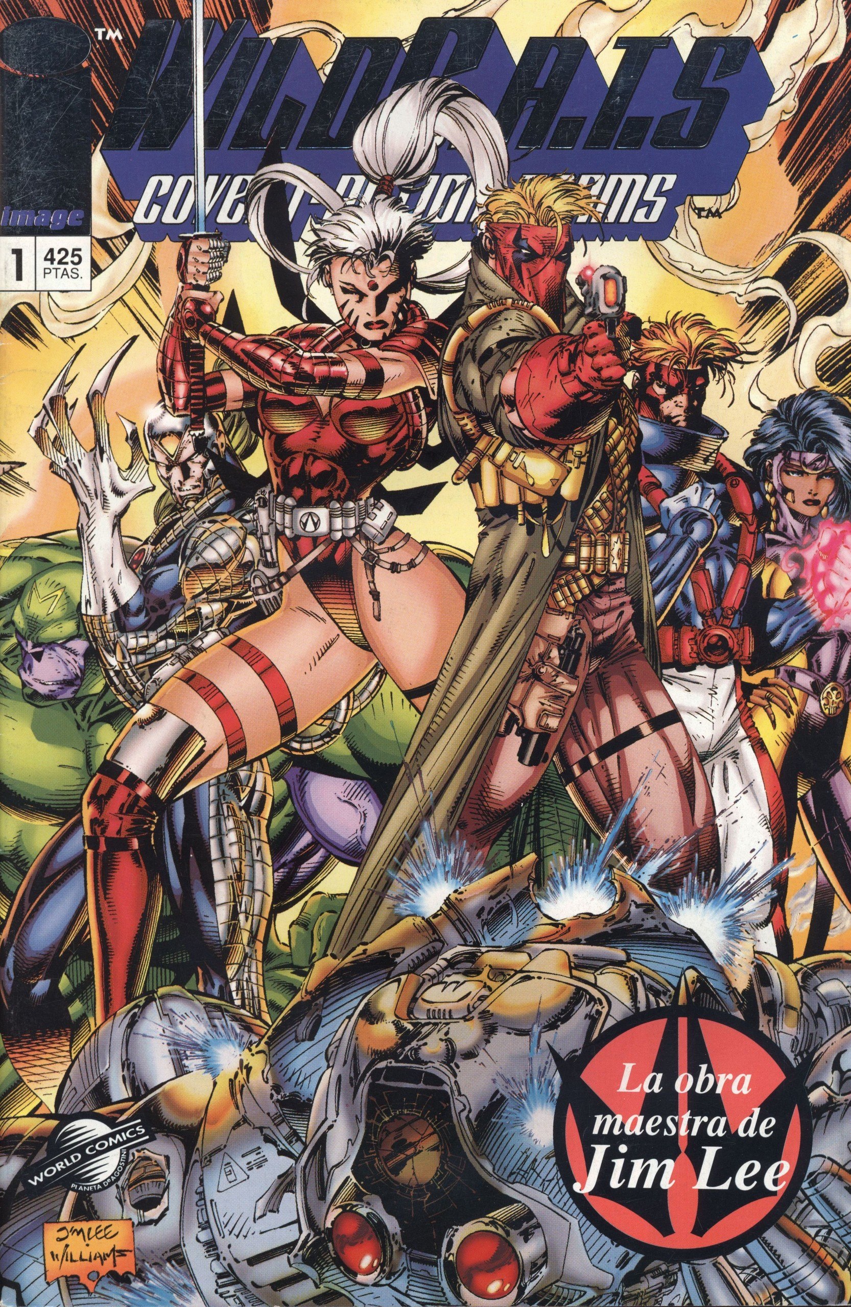 Portada ampliada de WILD C.A.T.S COVER COLLECTION
