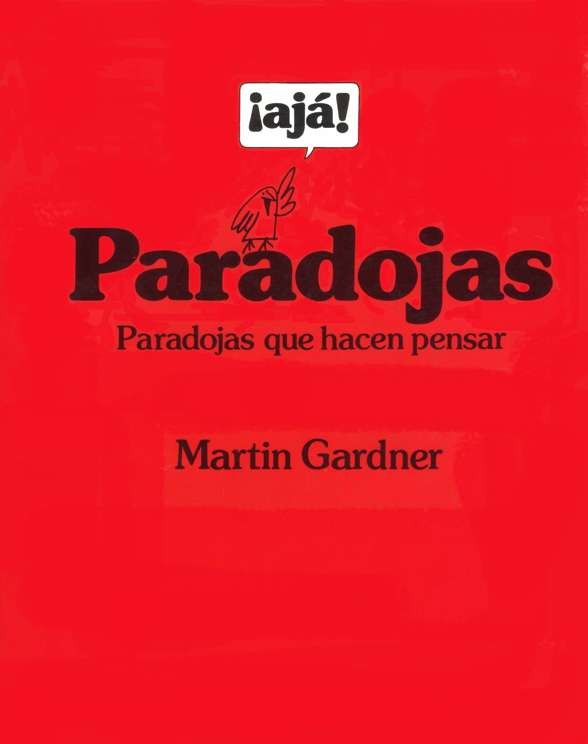 Portada ampliada de Paradojas