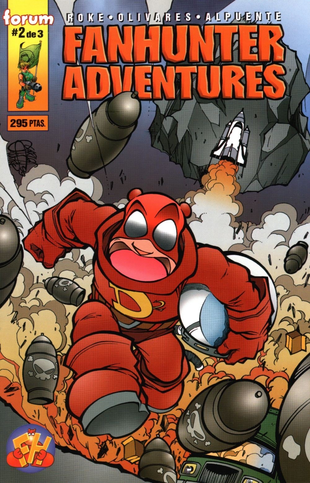 Portada ampliada de FANHUNTER ADVENTURES