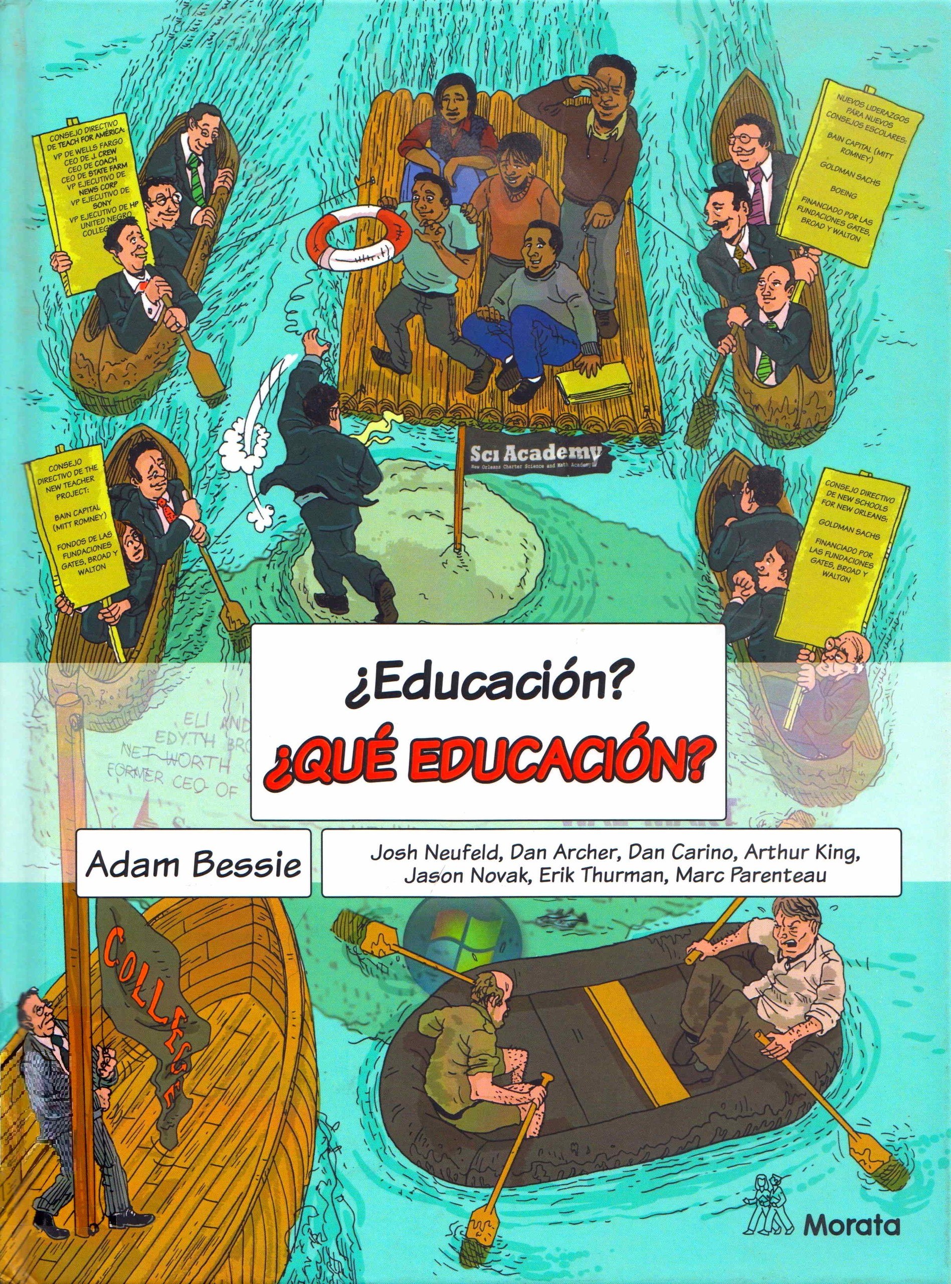 Portada ampliada de ¿Educación? ¿QUÉ EDUCACIÓN?