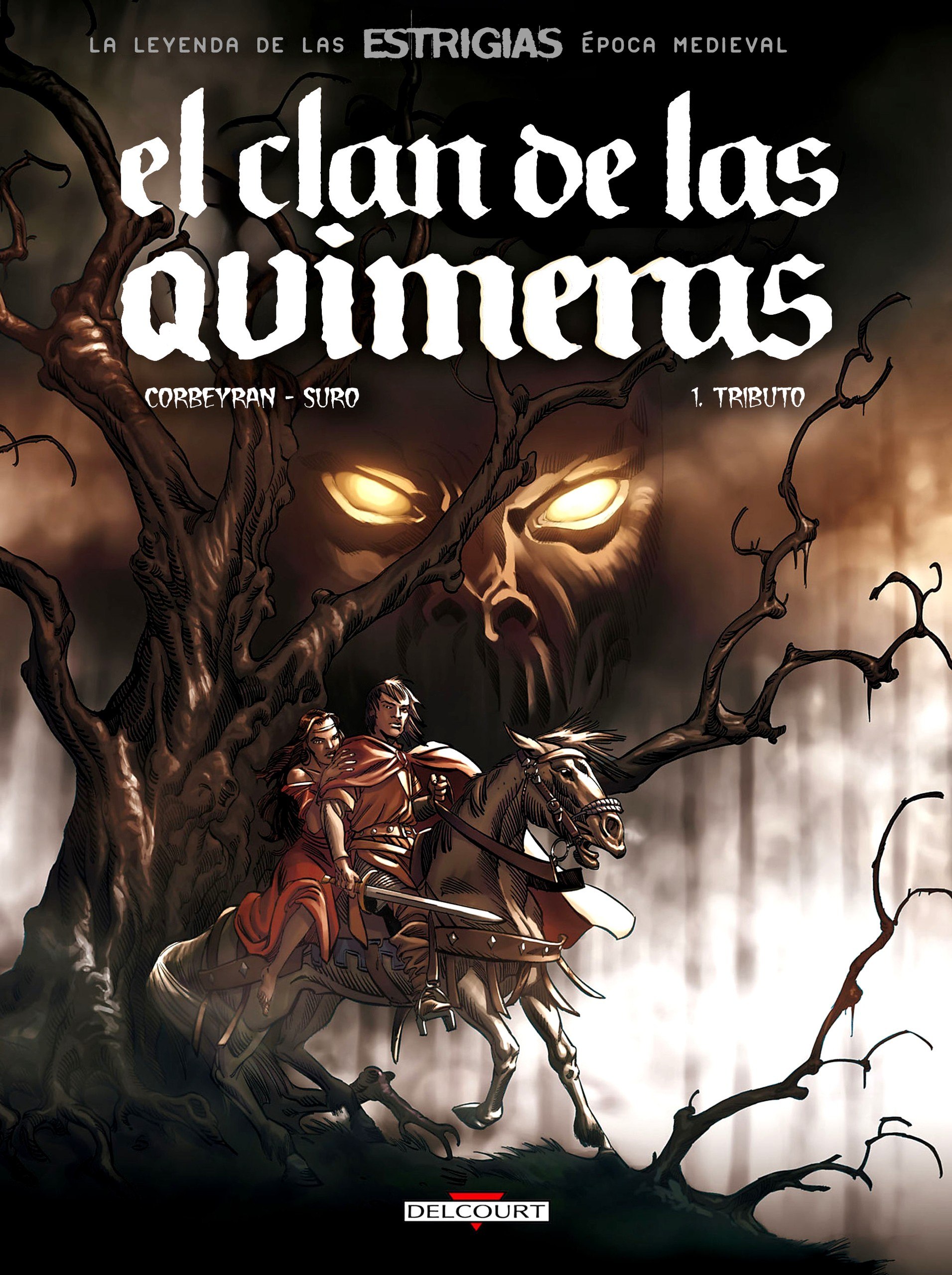 Portada ampliada de el clan de las quimeras