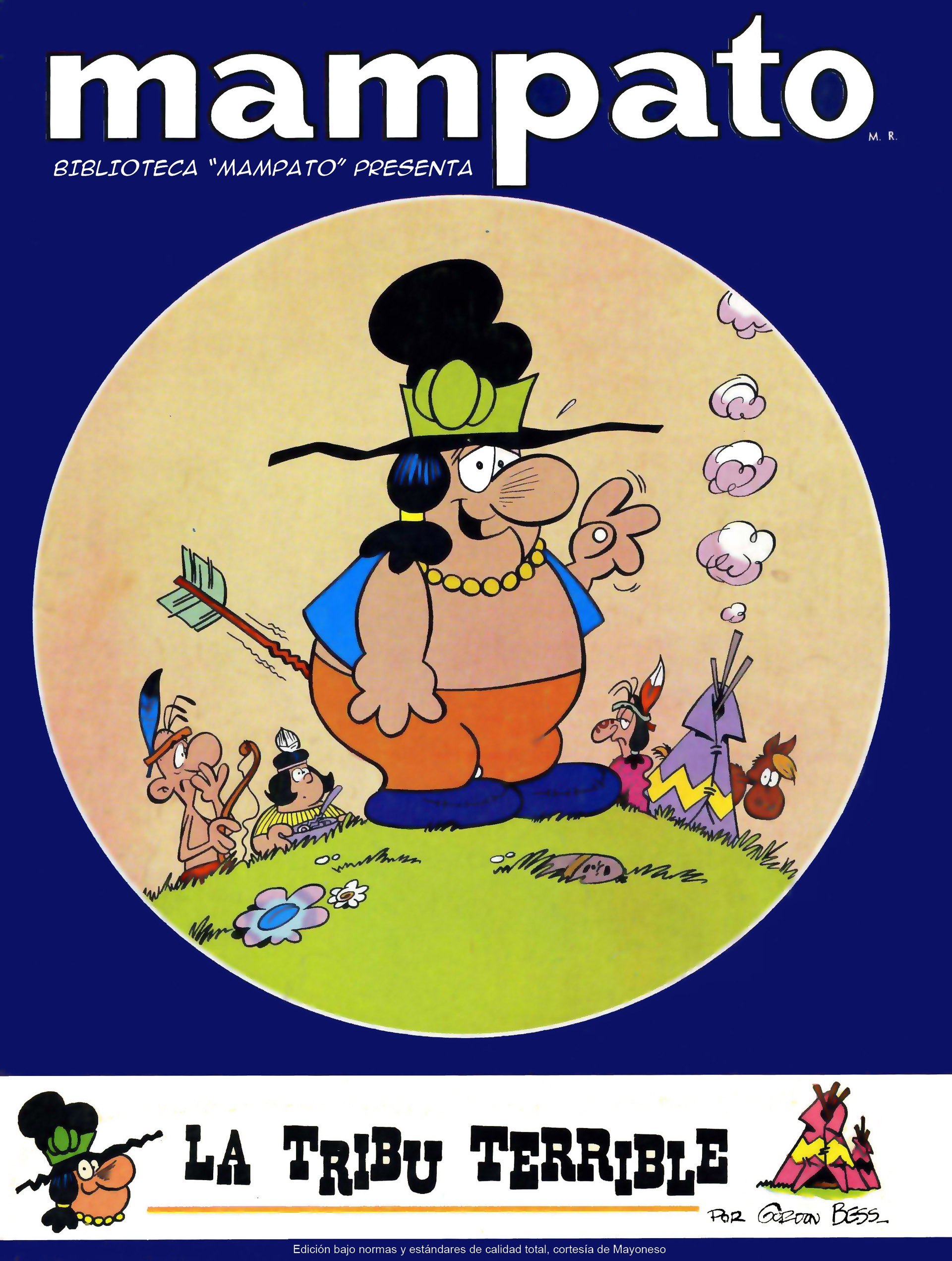 Portada ampliada de LA TRIBU TERRIBLE