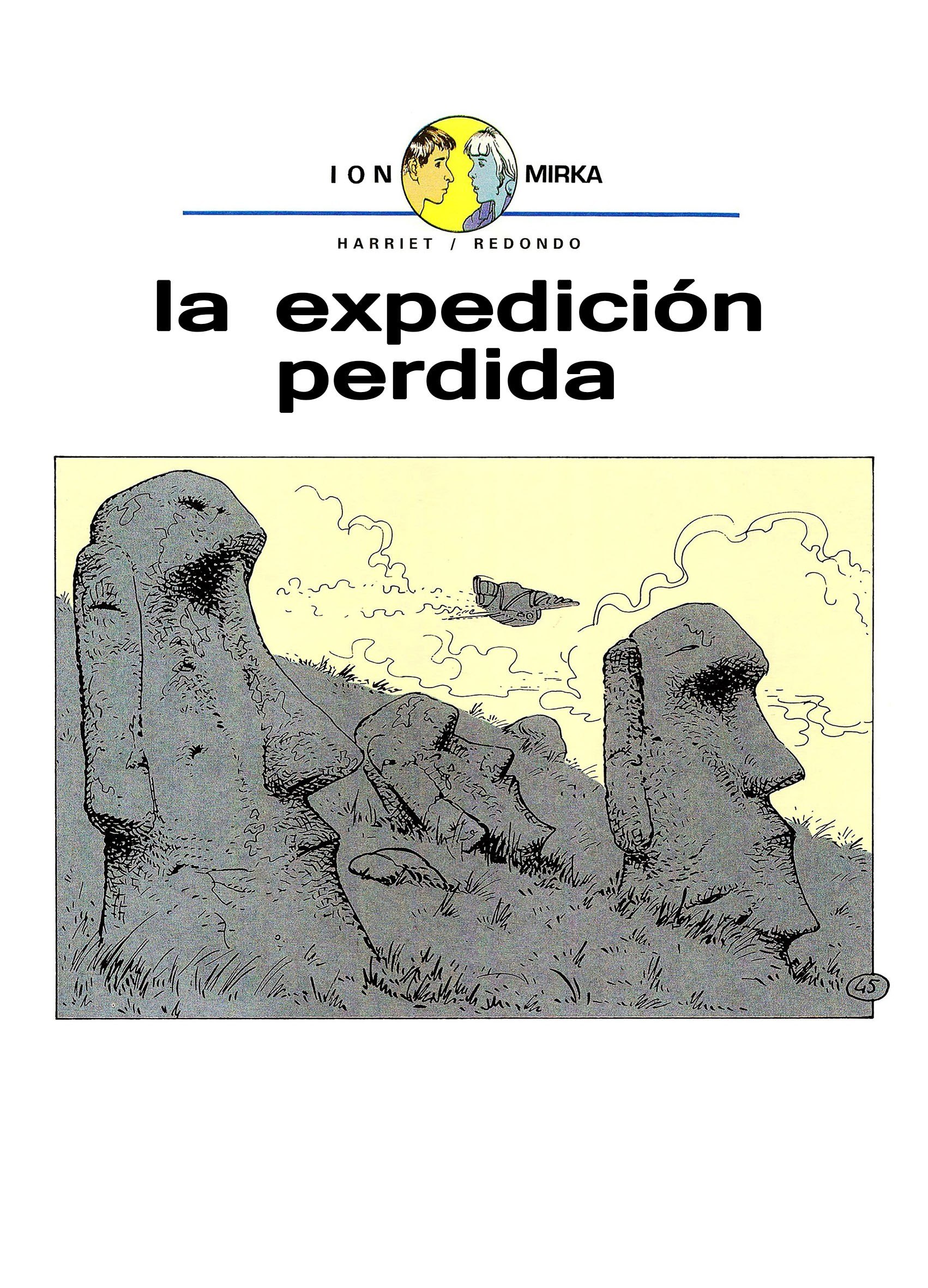 Portada ampliada de la expedición perdida