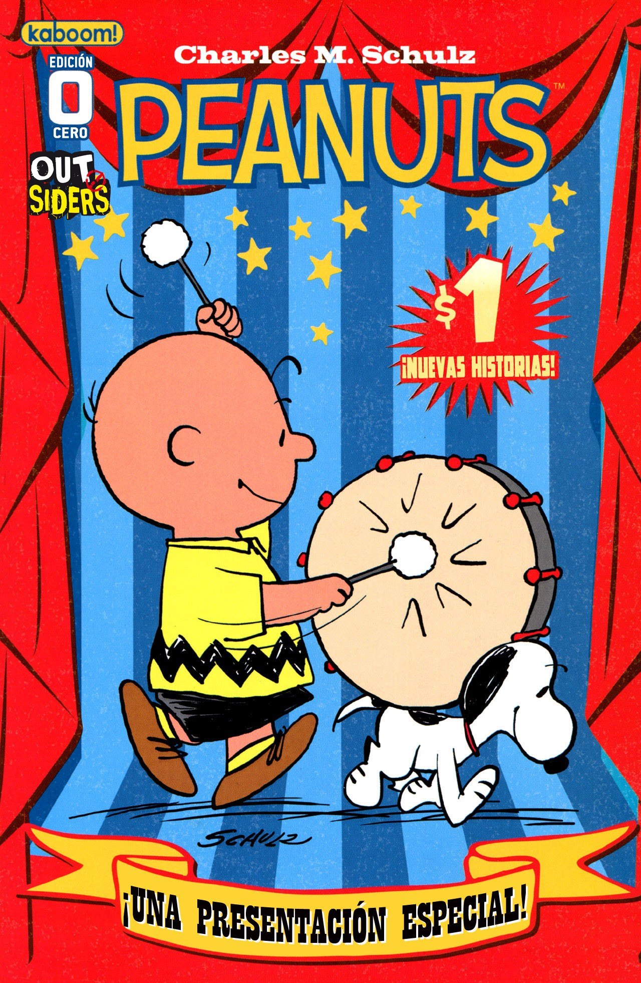 Portada ampliada de PEANUTS