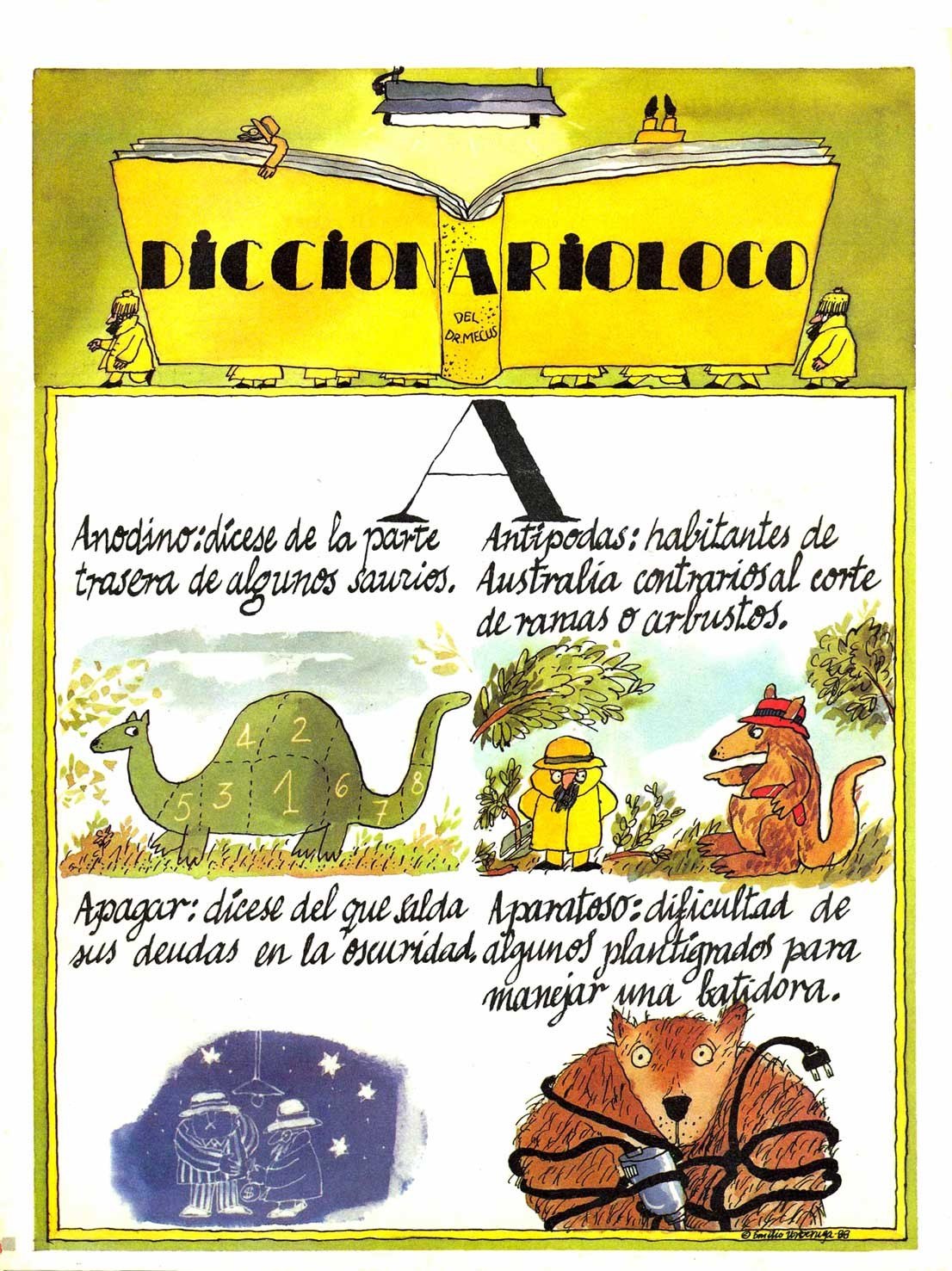 Portada ampliada de Diccionarioloco