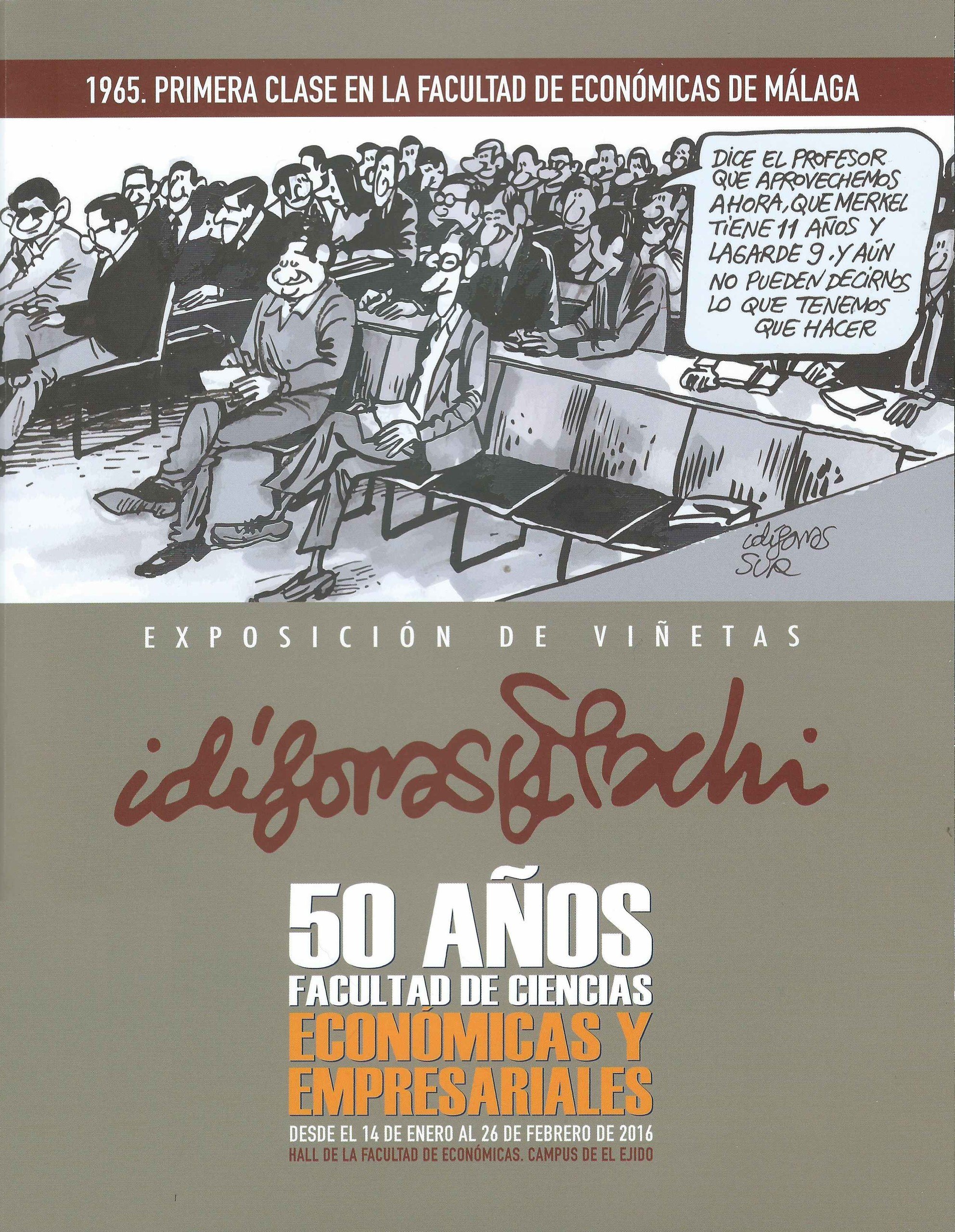 Portada ampliada de 50 AÑOS FACULTAD DE CIENCIAS ECONÓMICAS Y EMPRESARIALES