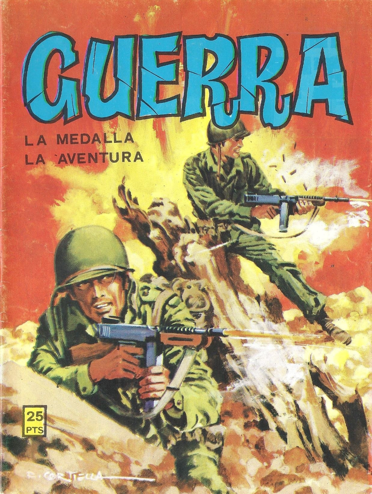 Portada ampliada de Guerra